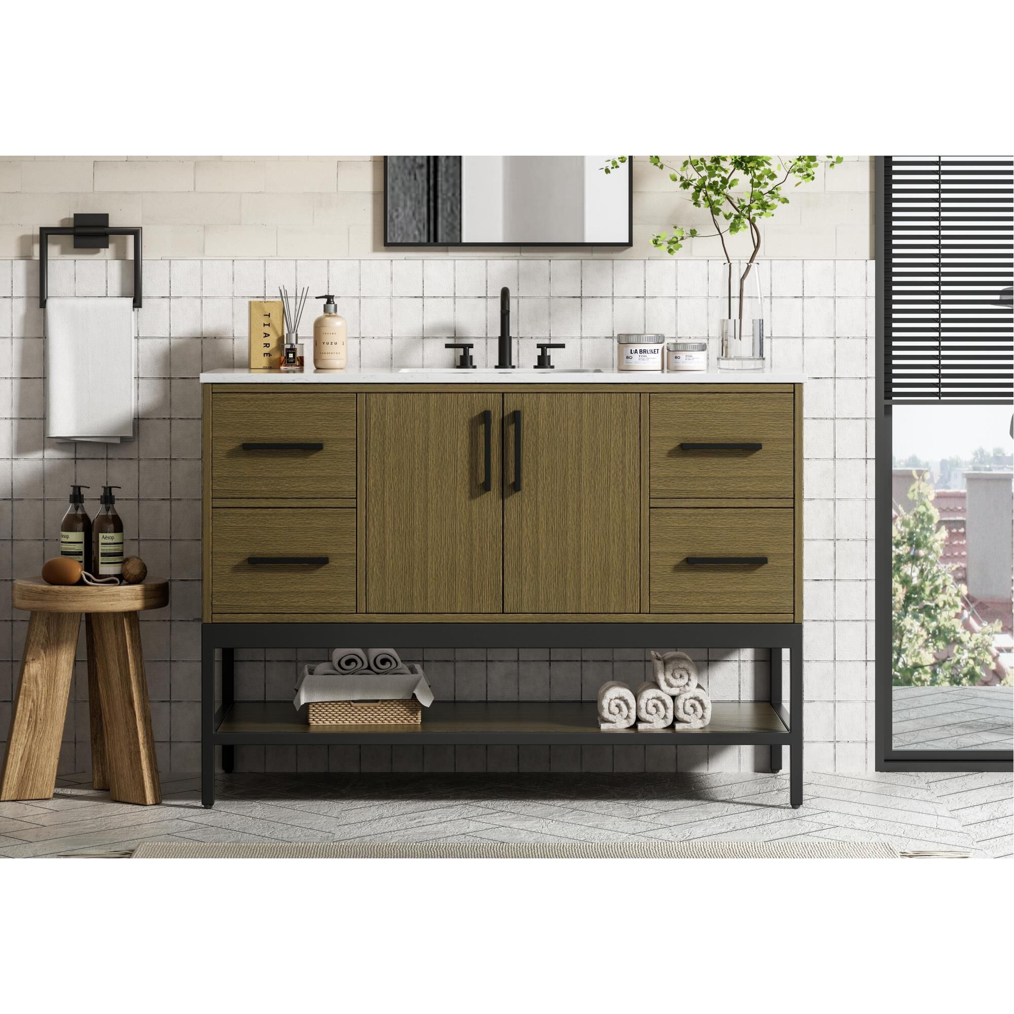 Lennox 0 Inch Bath Vanity by Elegant Dcor