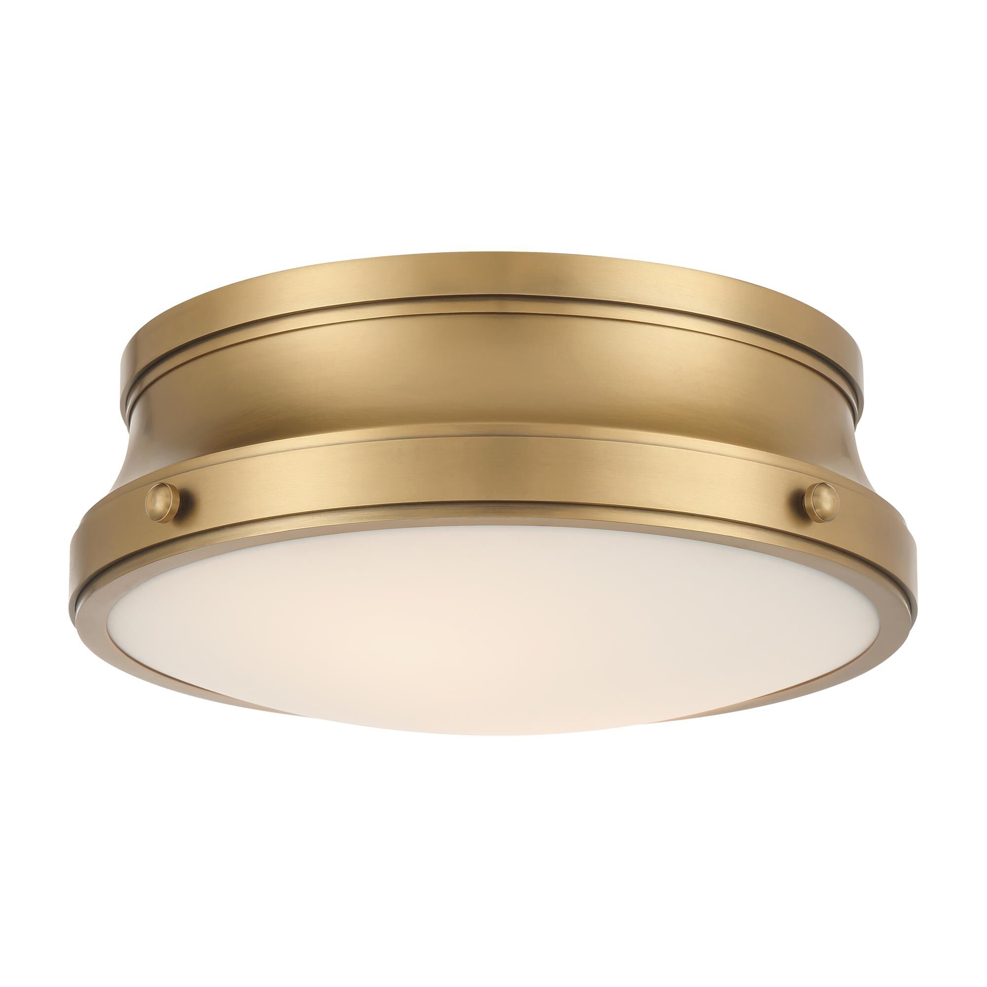 Shown in Legacy Brass finish and Etched Opal glass