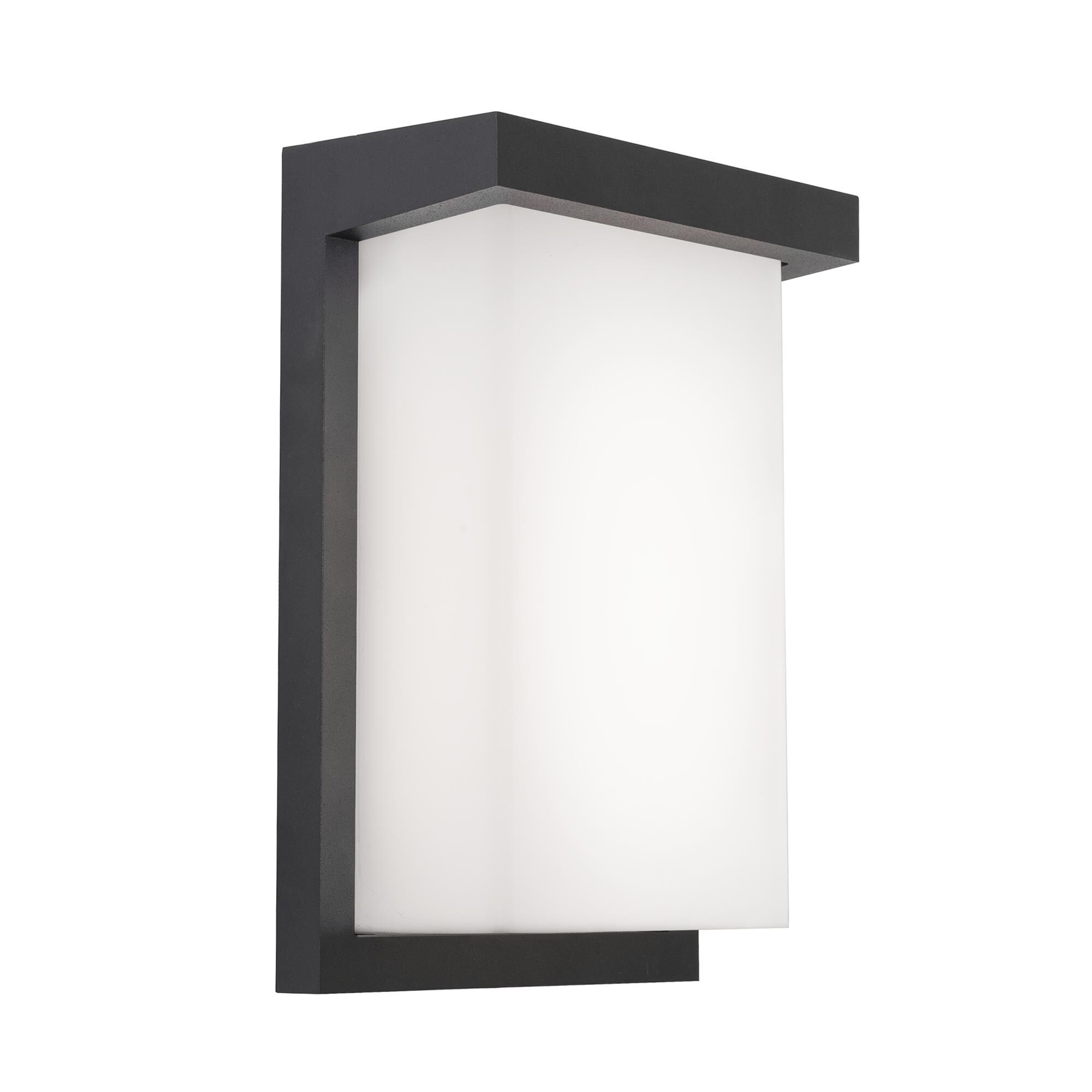 Shown in Black finish and White Acrylic Diffuser glass
