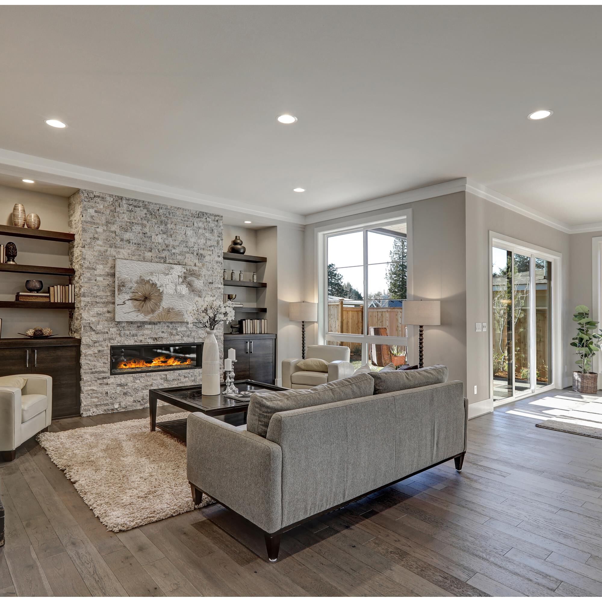 Tuck 6 Inch LED Recessed Lighting Trim by AFX Lighting