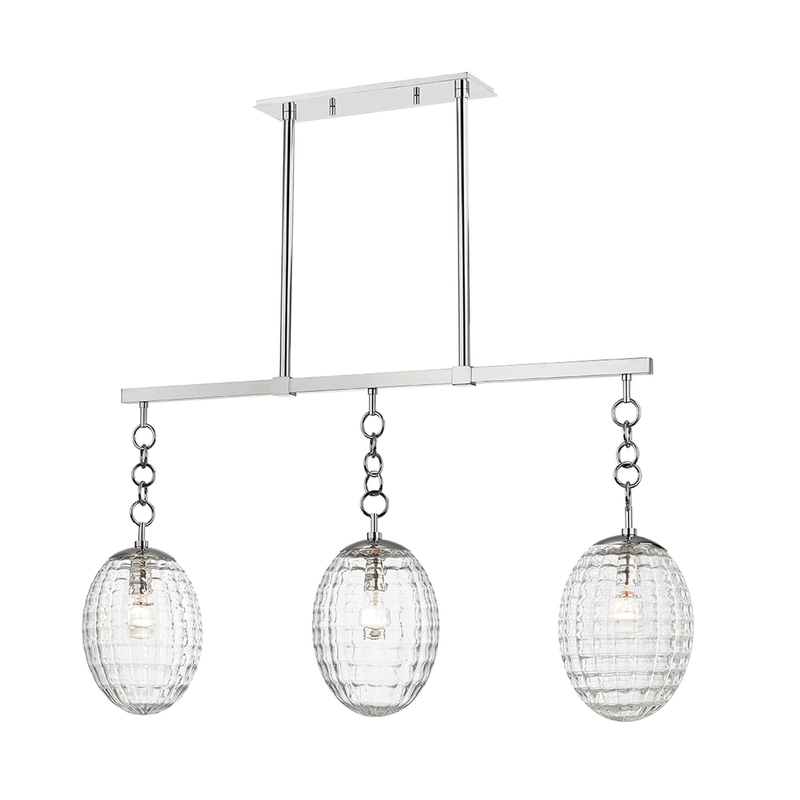Venice Medium Linear Chandelier by Hudson Valley Lighting