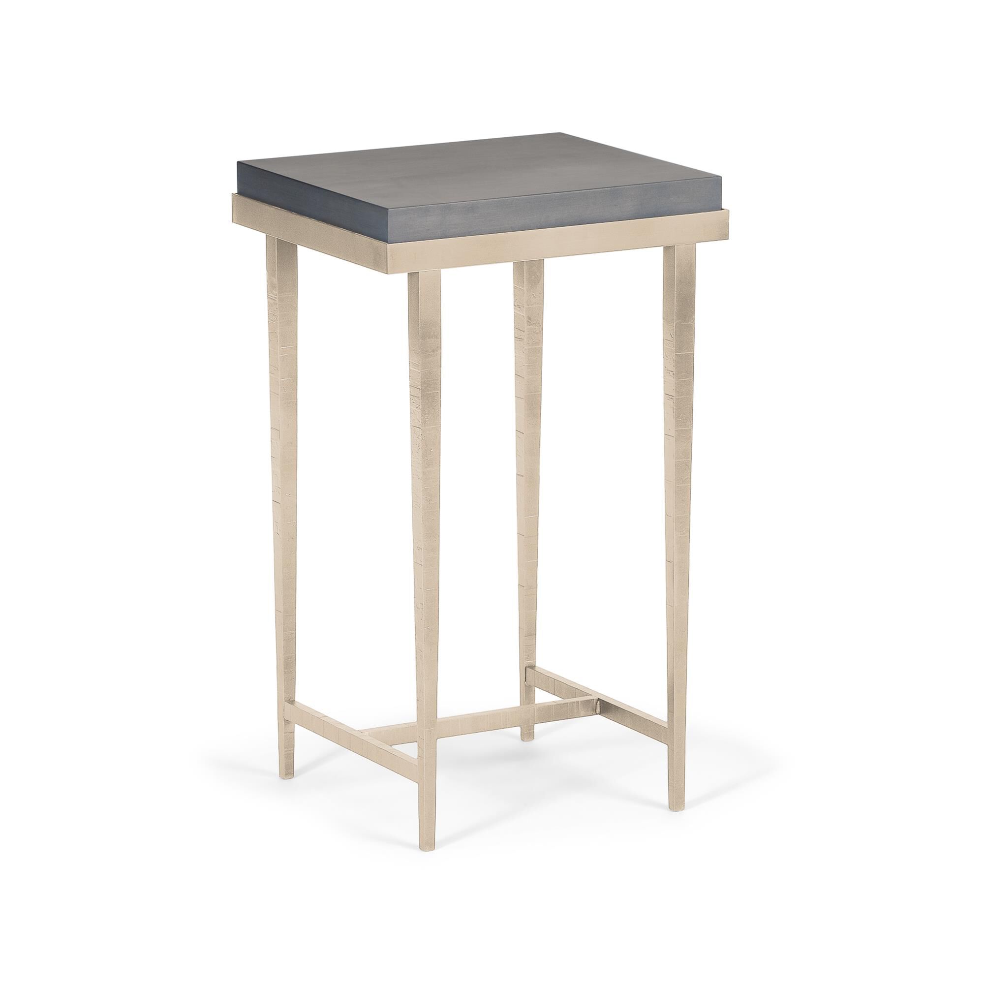 Shown in Soft Gold finish and Maple Grey accent