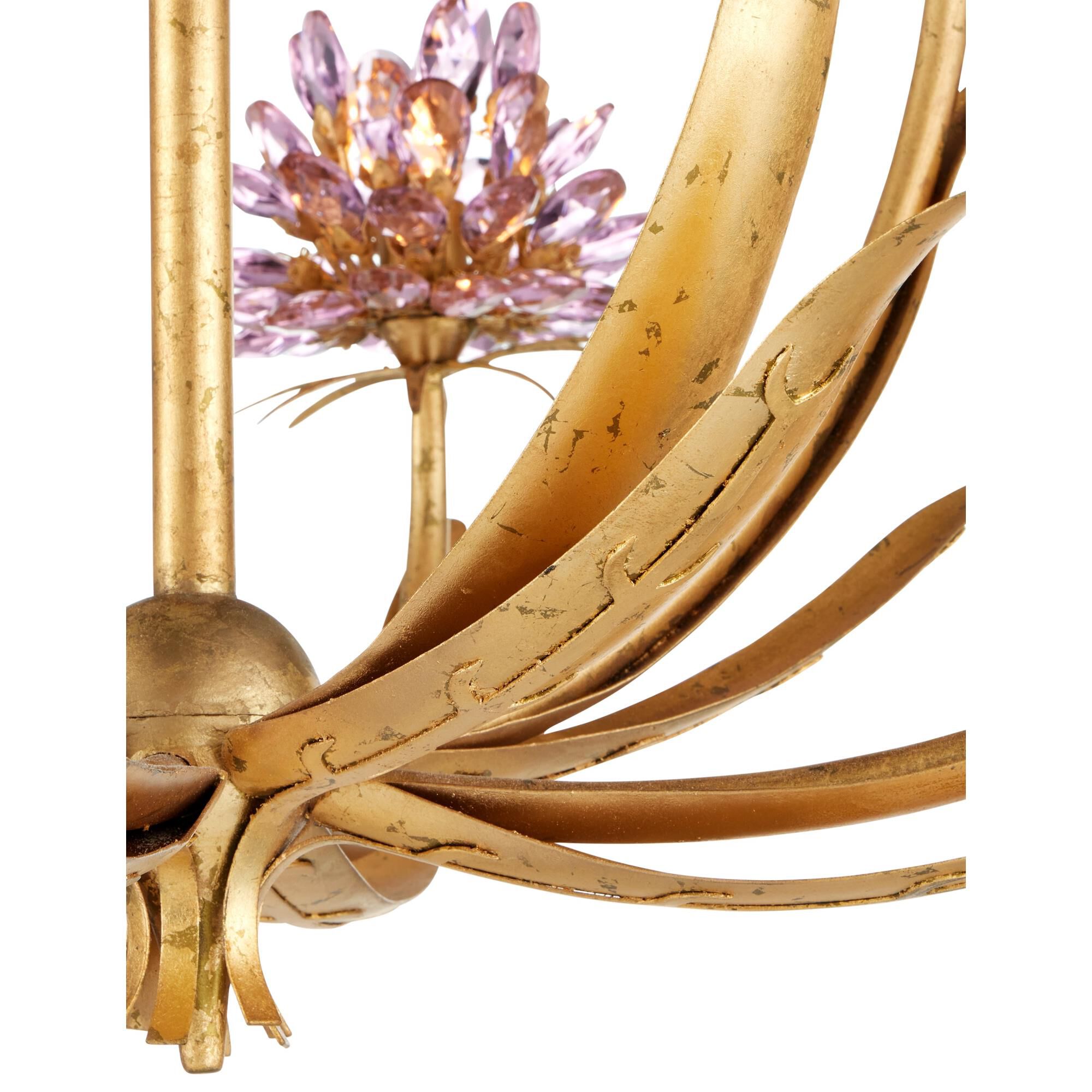 Shown in Pink and Dutch Gold Leaf finish