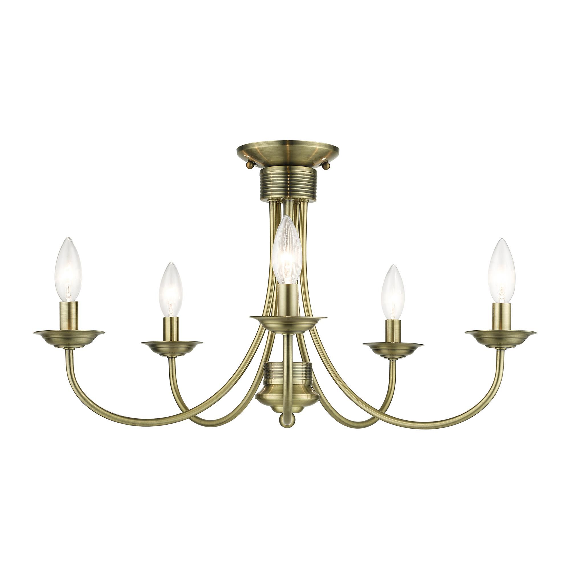 Shown in Antique Brass finish