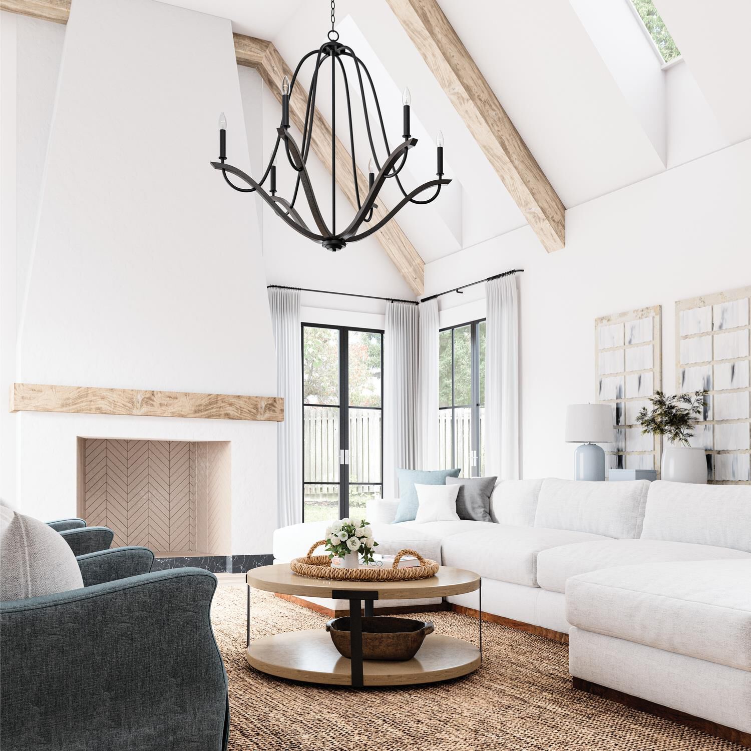 Shown in Carbon Grey and Black Iron finish