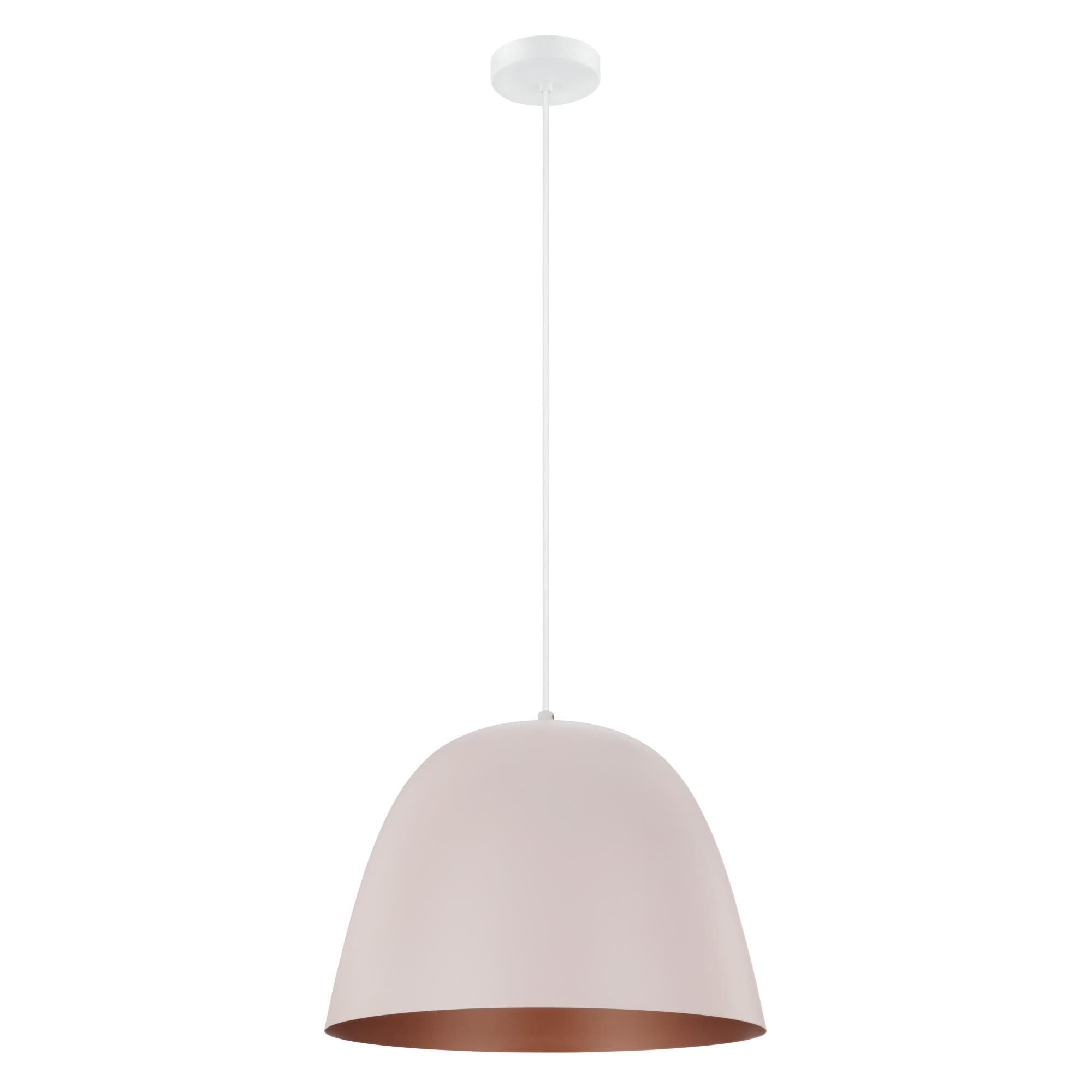 Shown in Apricot and Copper finish and Apricot and Copper Metal shade