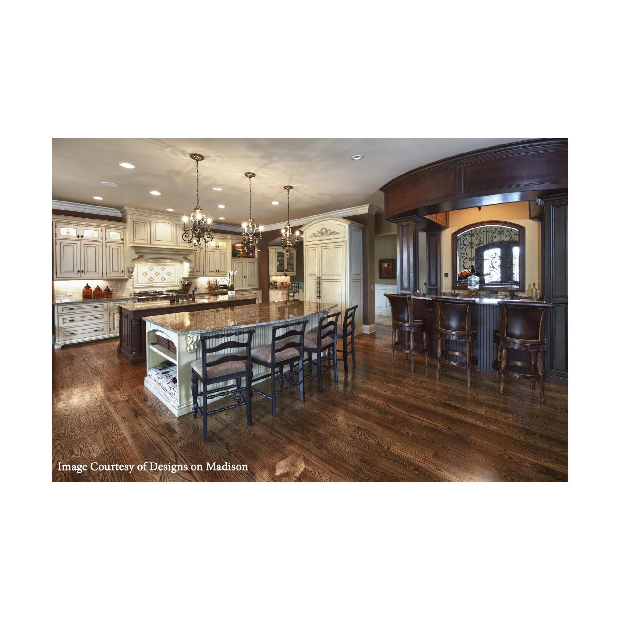 Shown in Heirloom finish and Drops crystal