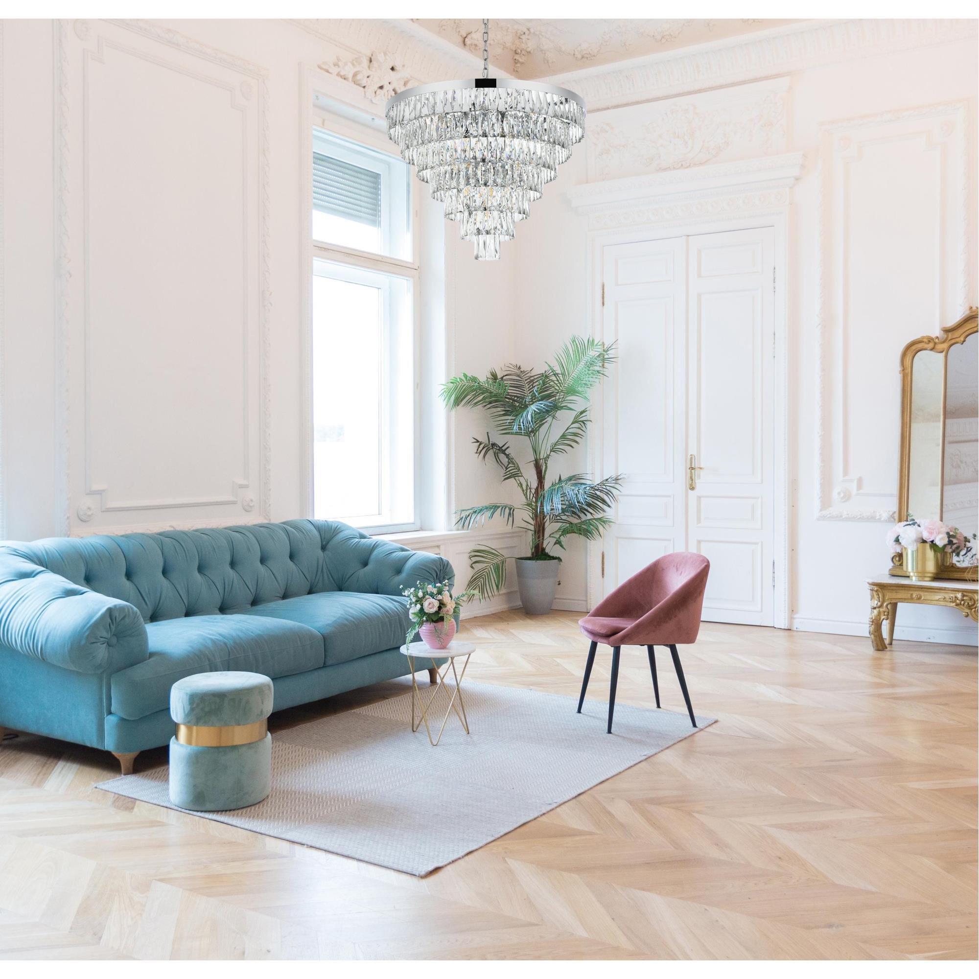 Josephine 32 Inch Chandelier by Elegant Lighting