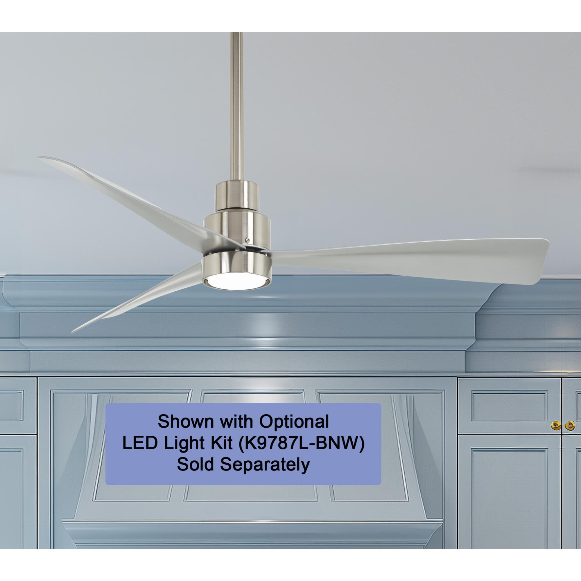 Shown in Brushed Nickel Wet finish