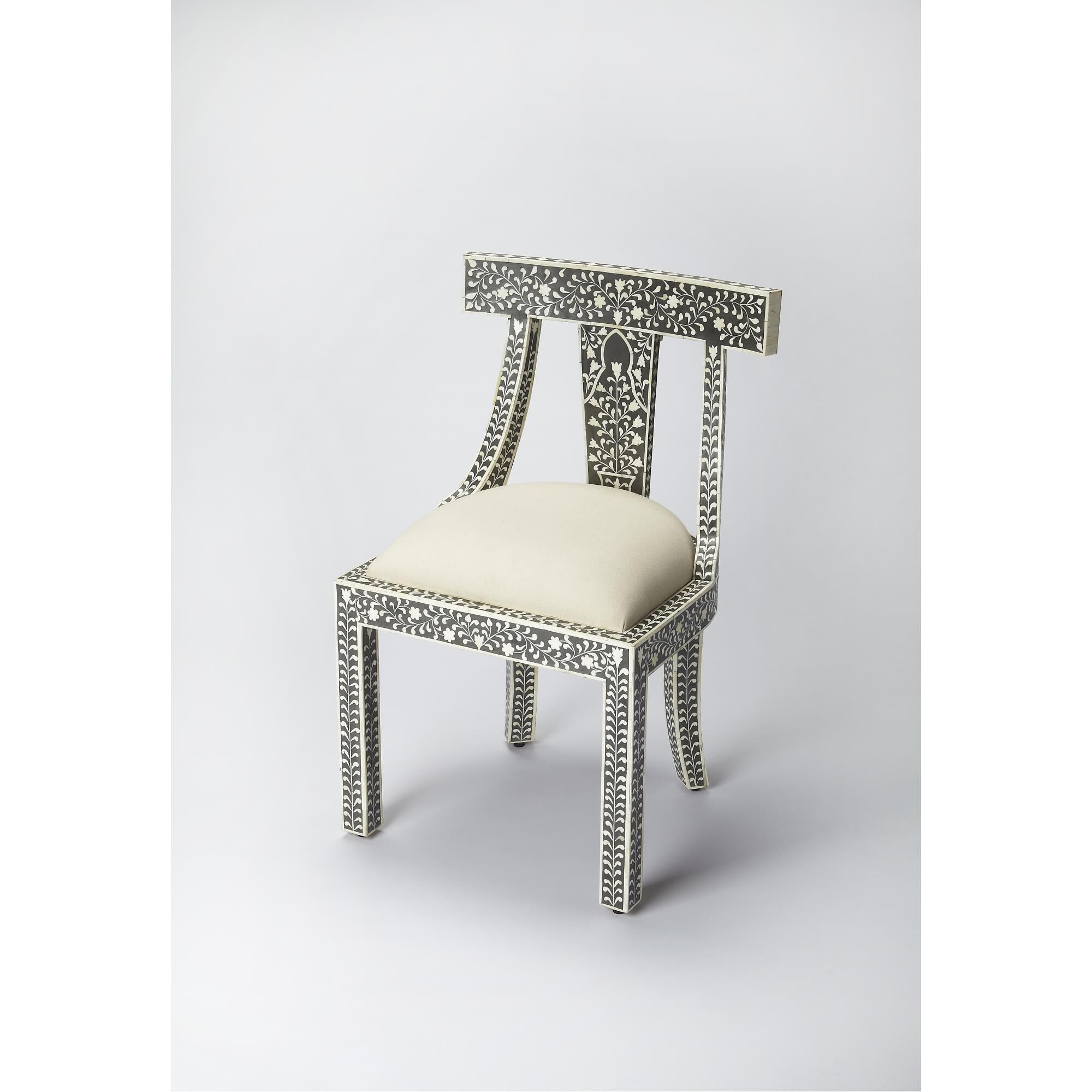 Bone Inlay Side Chair by Butler Specialty Company