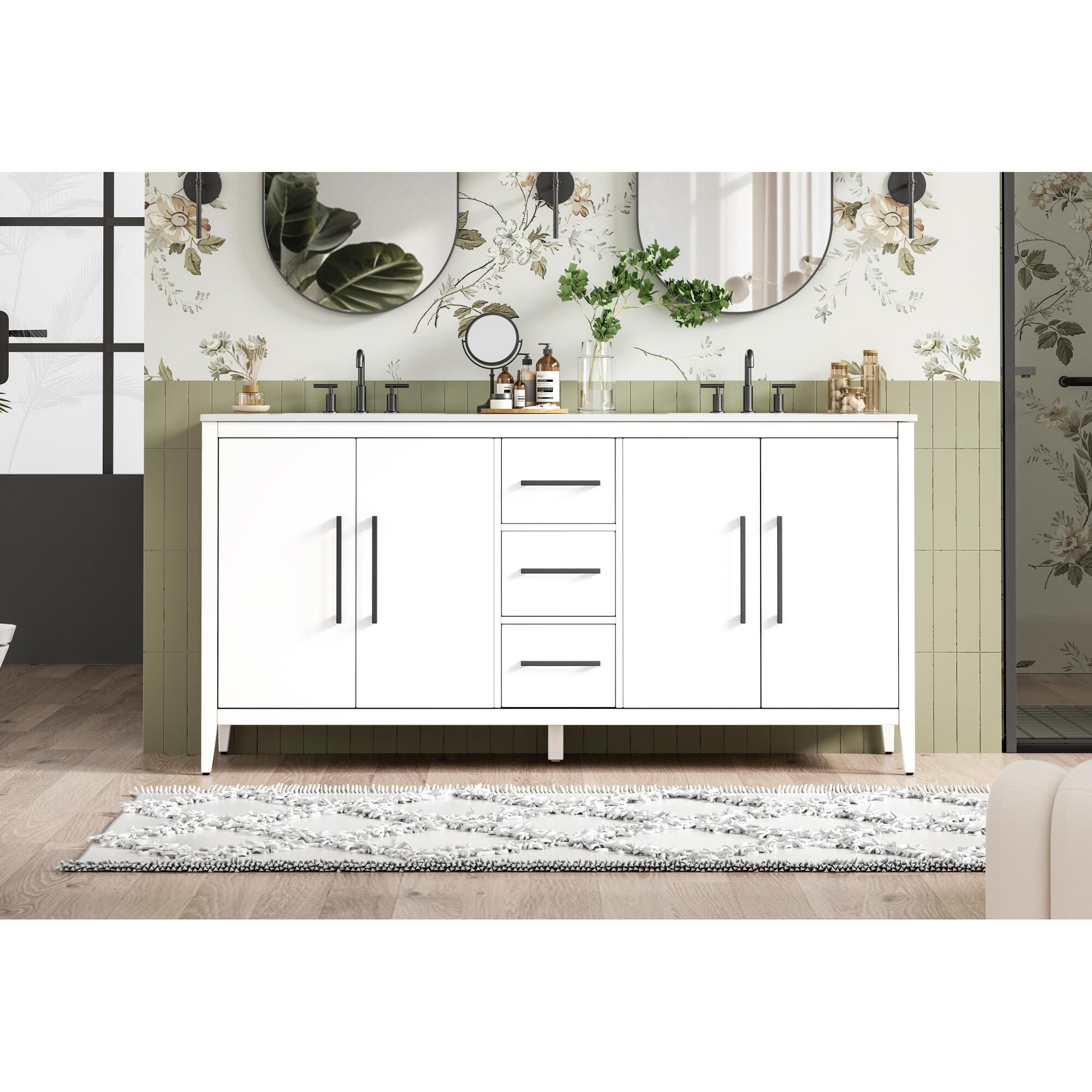Millie 72 Inch Bath Vanity by Elegant Dcor