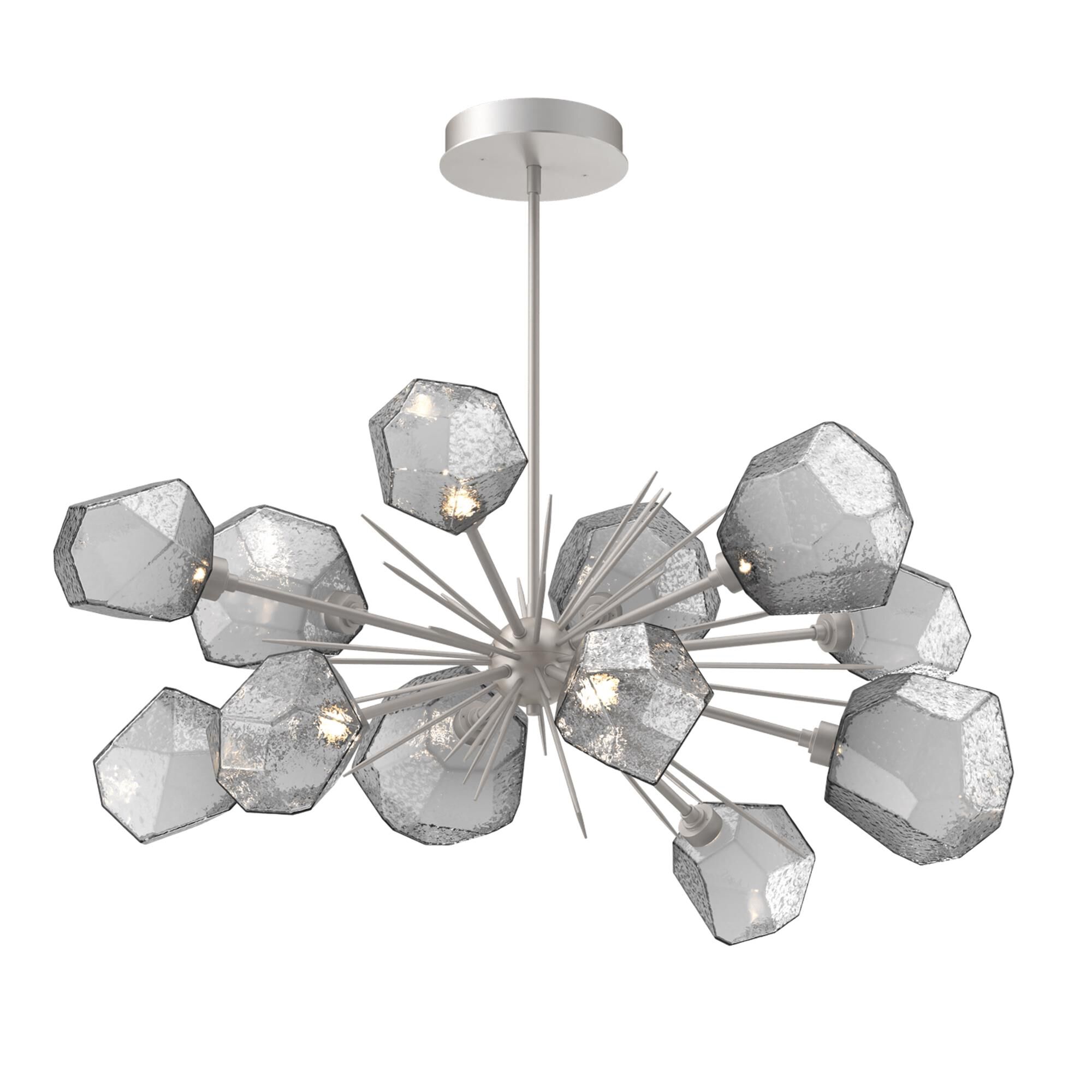 Shown in Metallic Beige Silver finish and Smoke glass