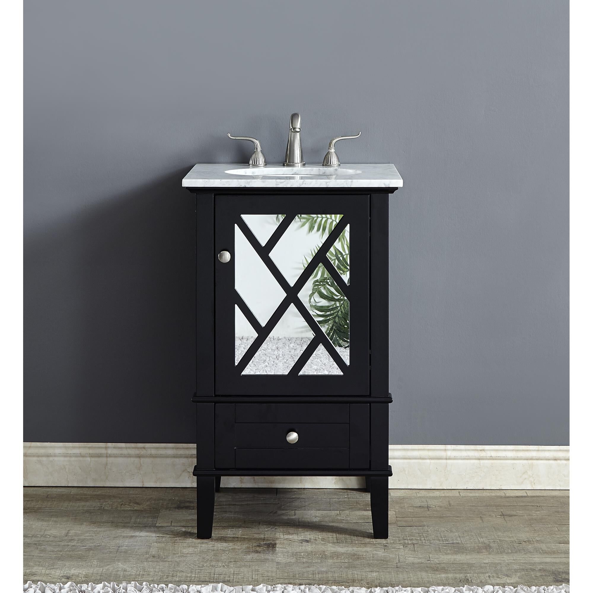 Shown in Black finish