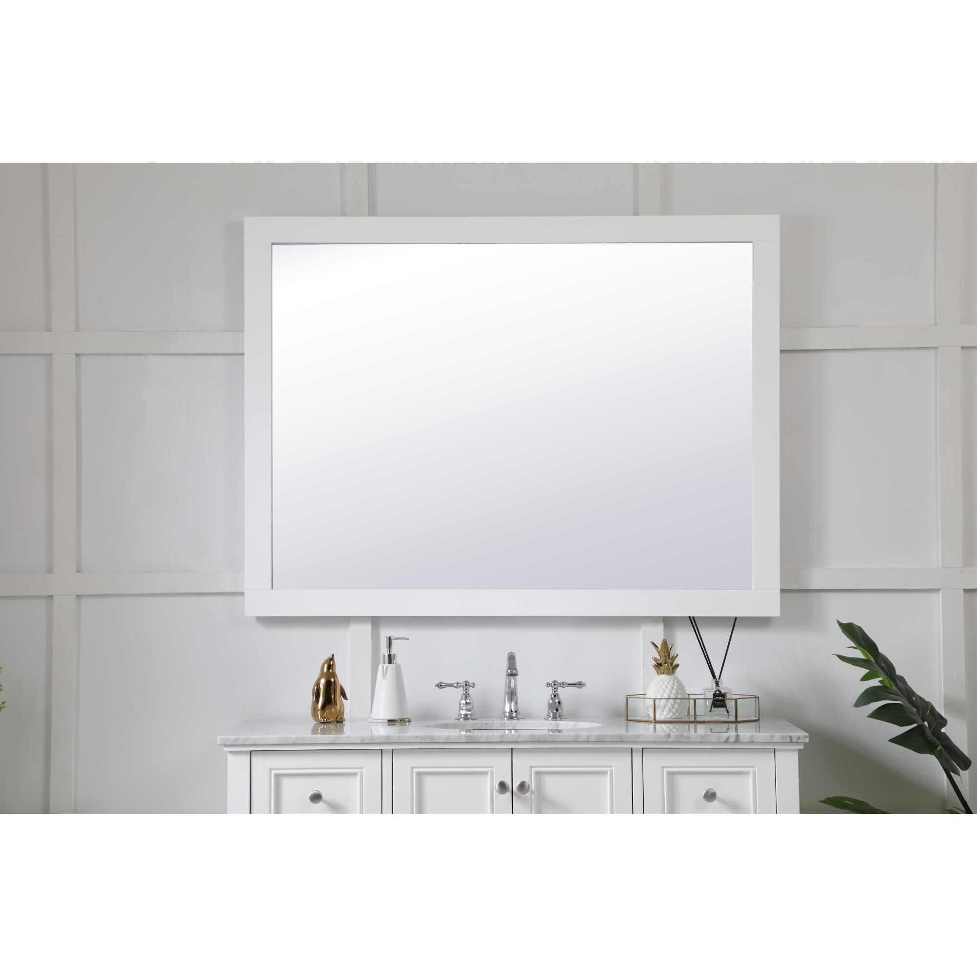 Shown in White finish