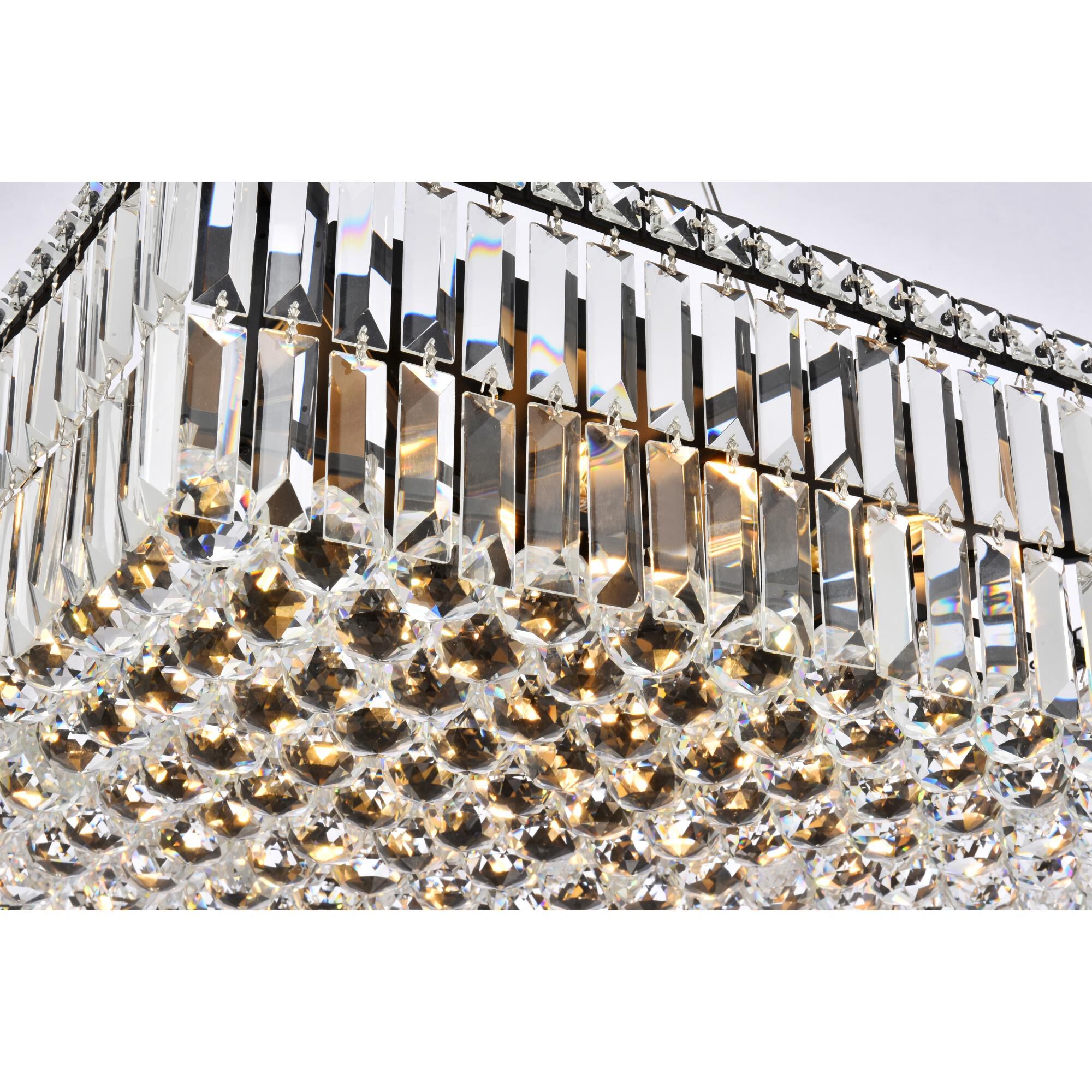 Maxime 24 Inch 12 Light Chandelier by Elegant Lighting