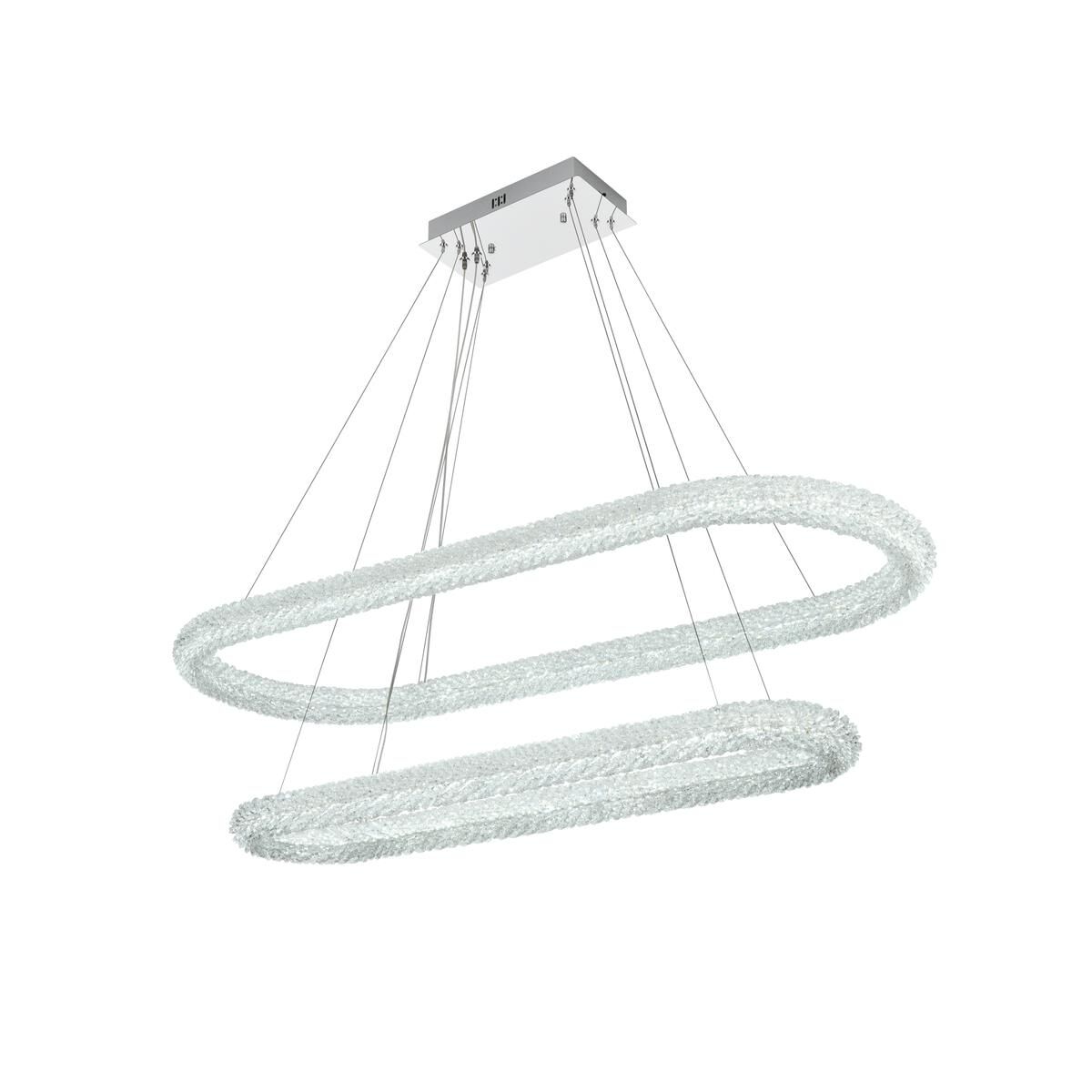Bowen 51 Inch Linear Suspension Light by Elegant Lighting