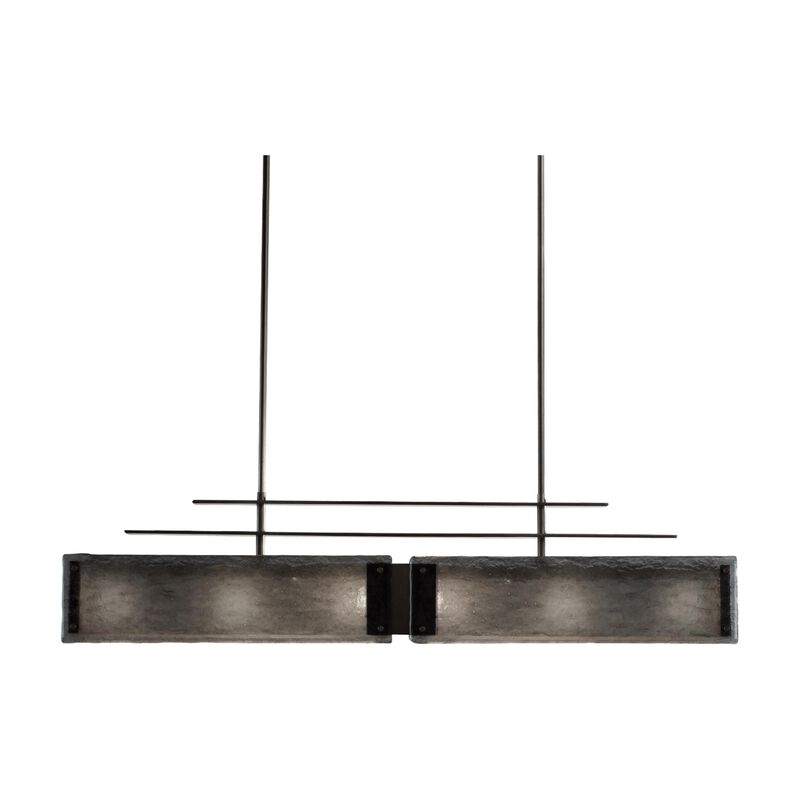 Urban Loft Parallel 44 Inch 12 Light Linear Suspension Light by Hammerton Studio