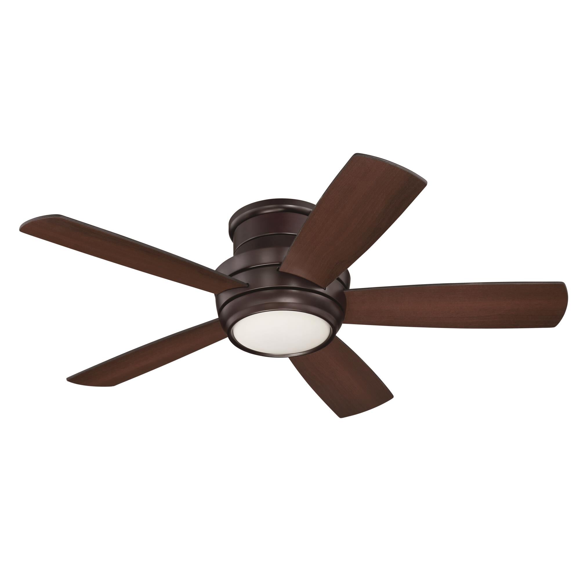 Tempo Hugger 44 Inch Ceiling Fan with Light Kit by Craftmade