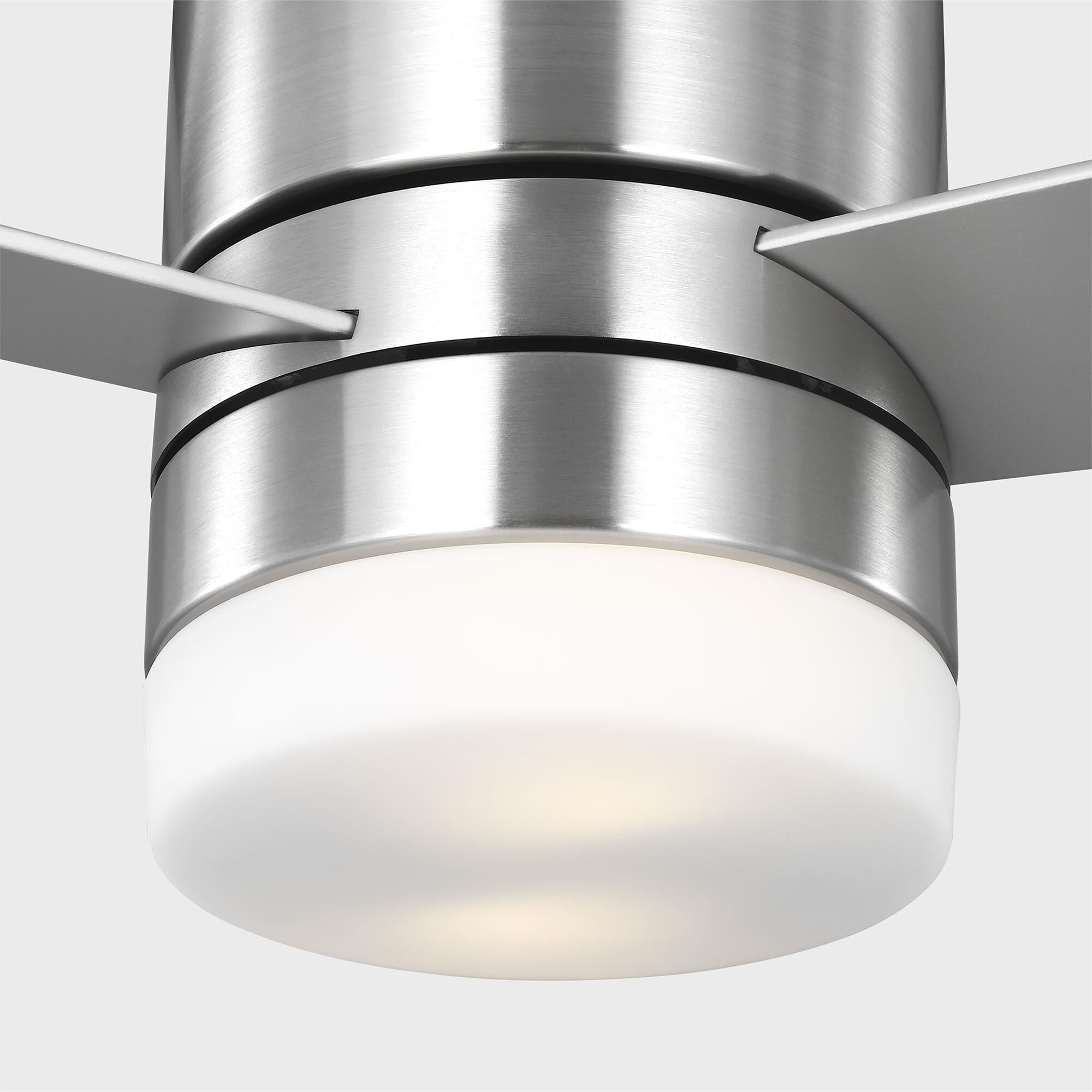 Era Hugger 32 Inch Flush Mount Fan with Light Kit,