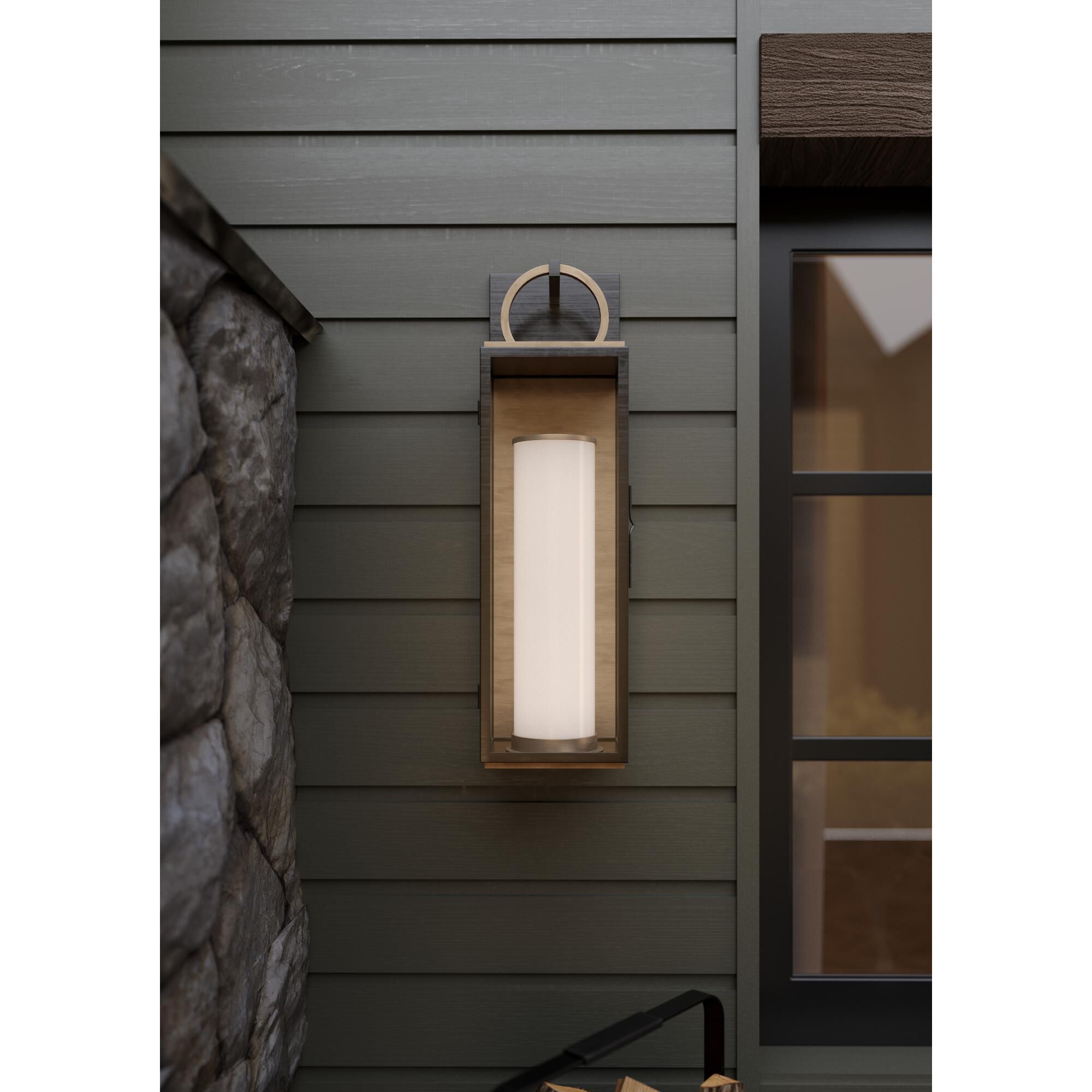 Gareth 8 Inch Outdoor Wall Light by Troy Lighting