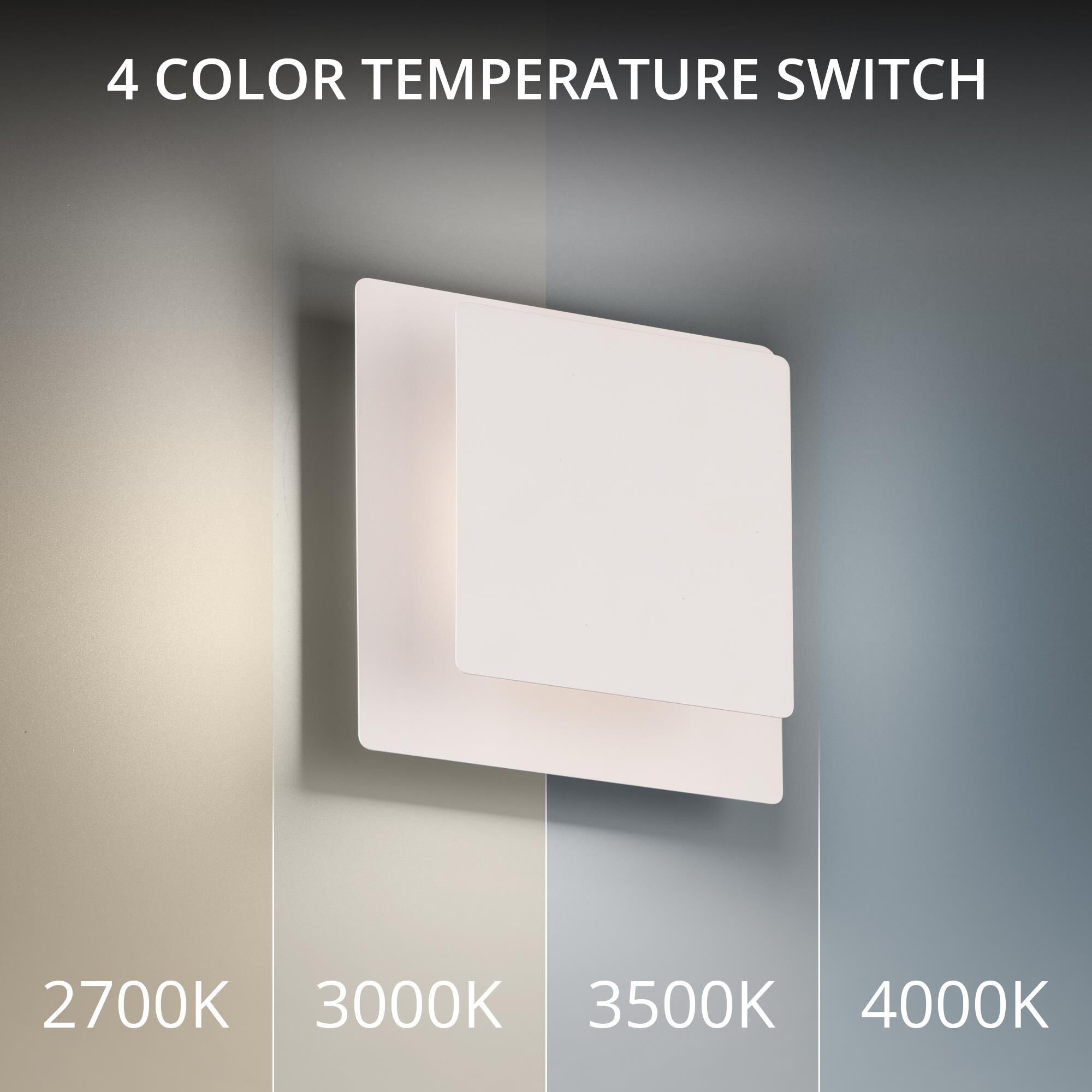 Shown in White finish