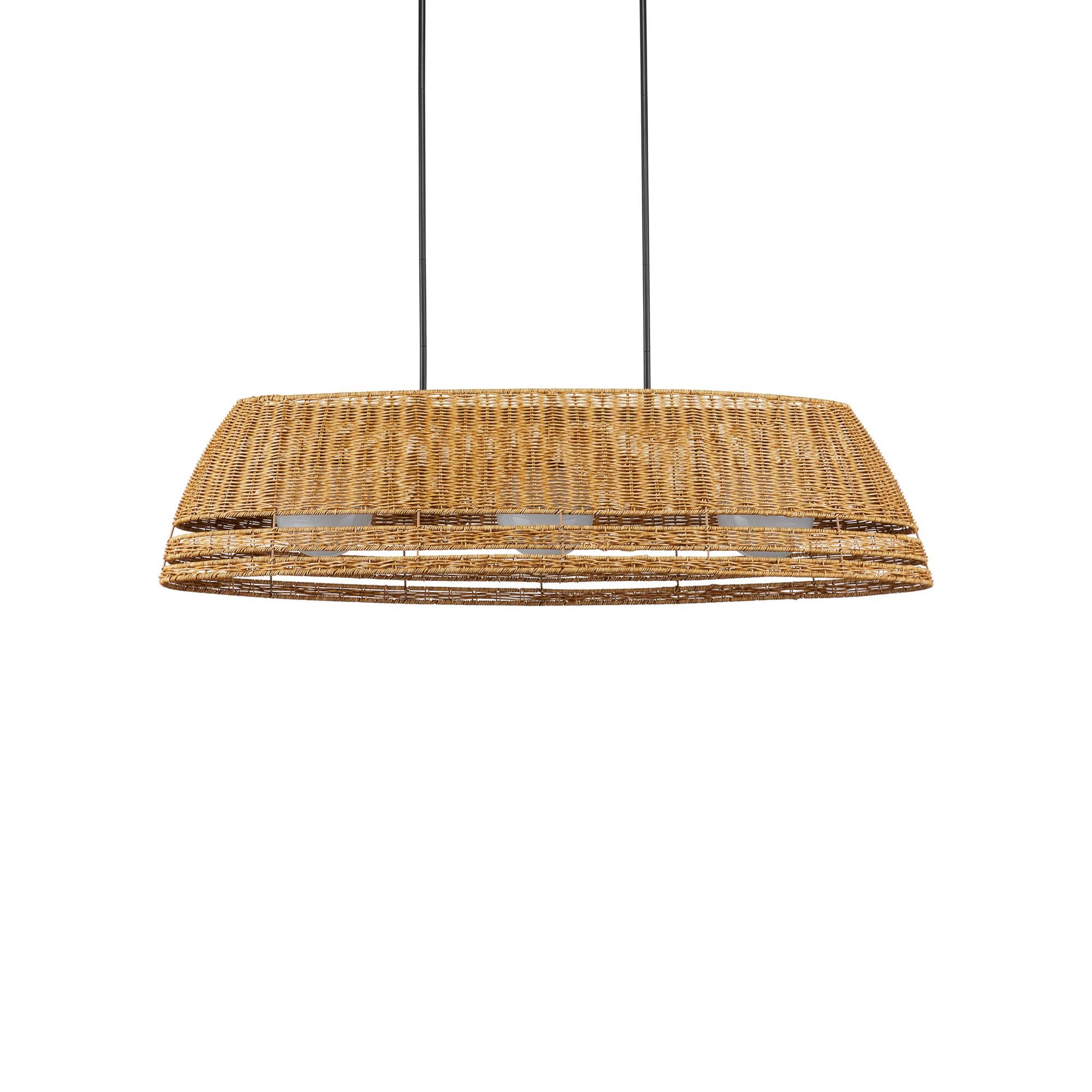 Barbary 53 Inch Linear Suspension Light by Currey and Company