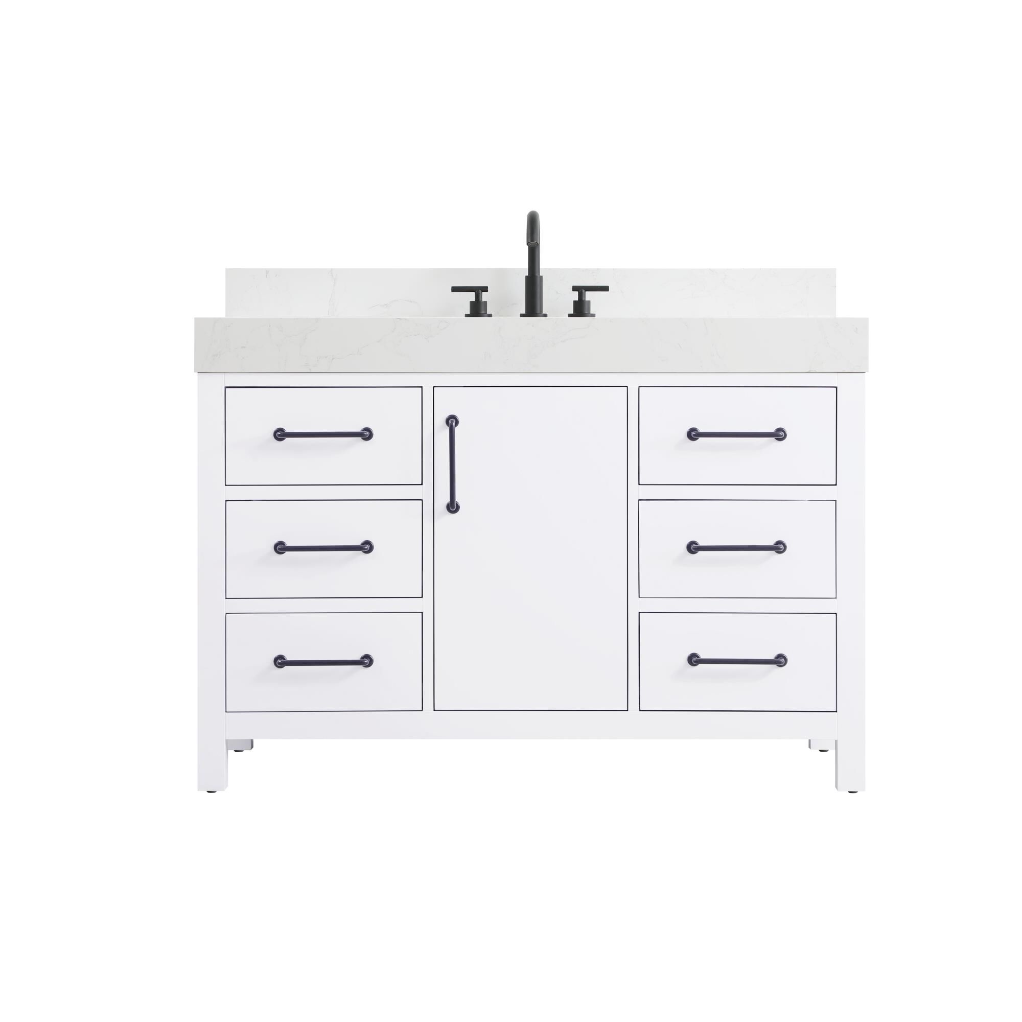 Nathan 48 Inch Bath Vanity by Elegant Dcor
