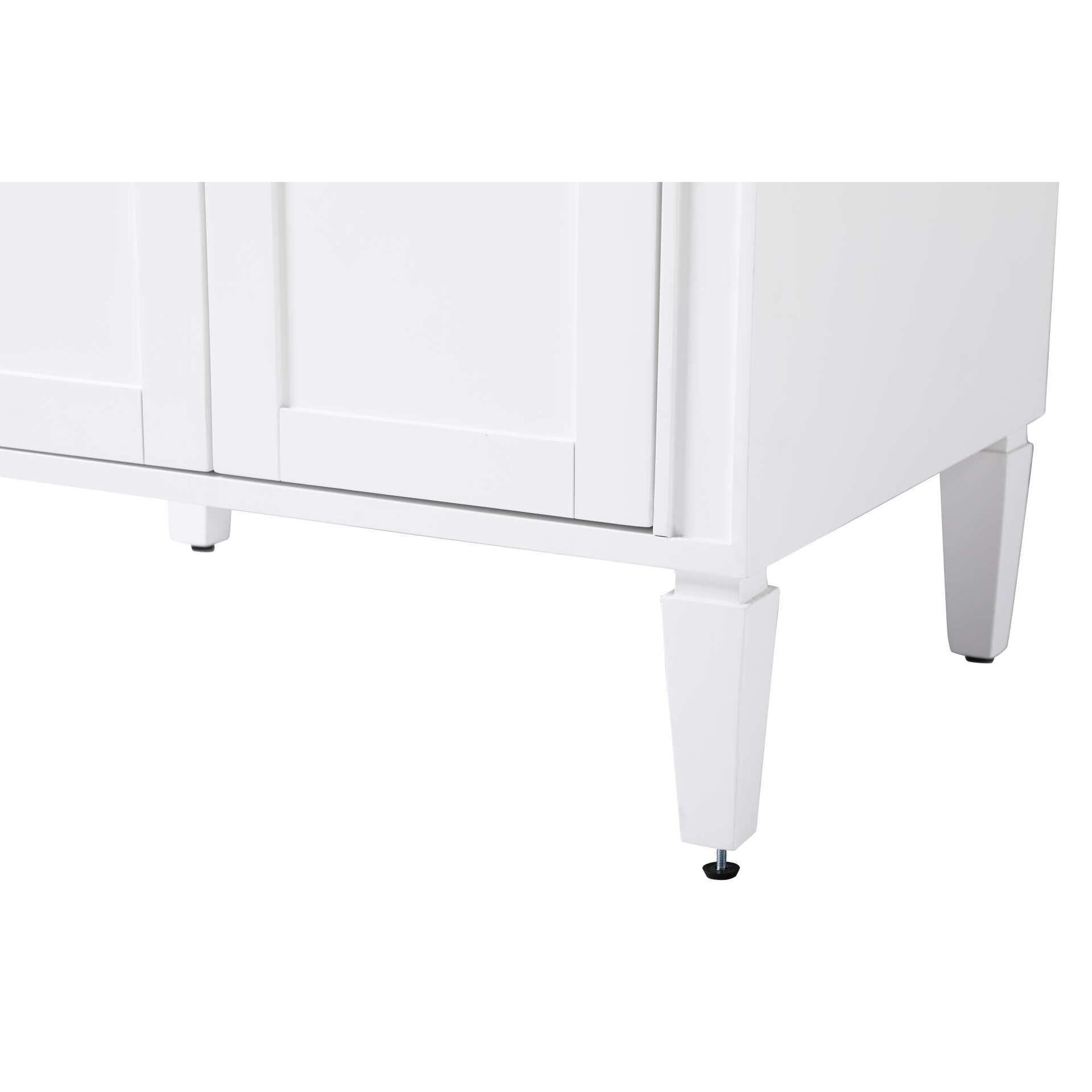 Shown in White finish