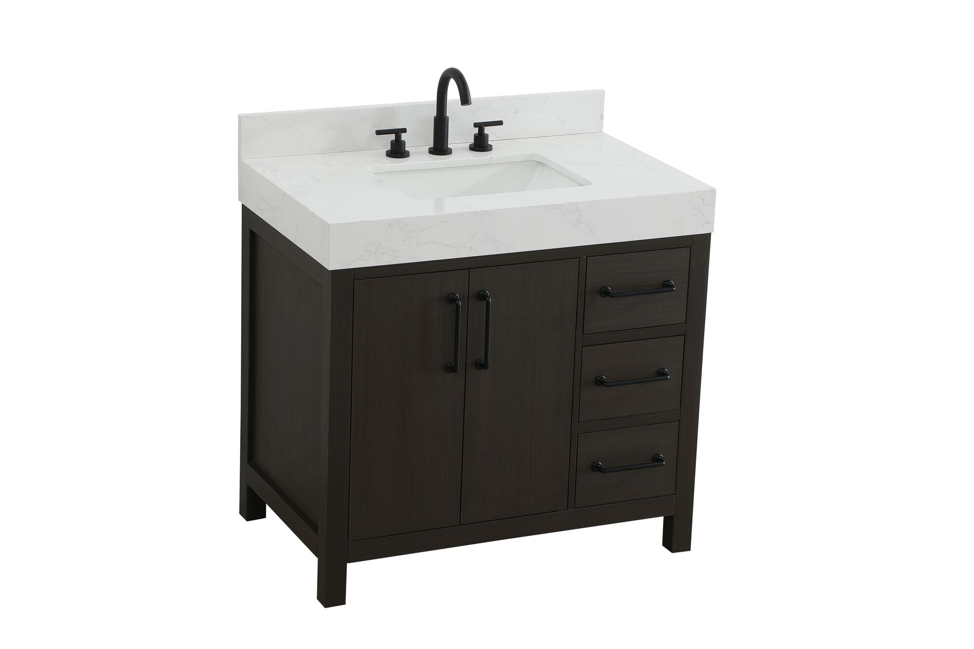Shown in Mocha Brown finish
