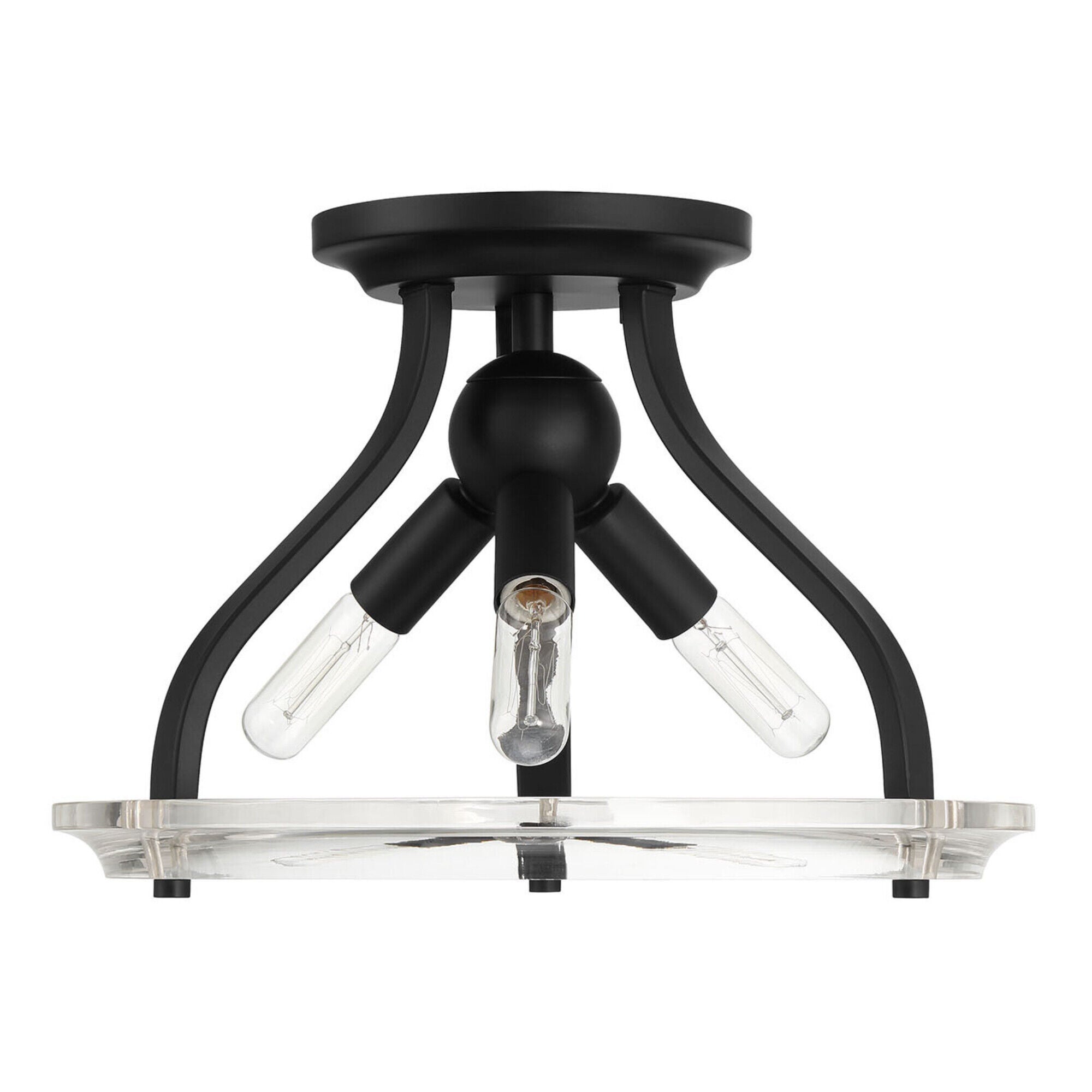 13 Inch Semi Flush Mount,