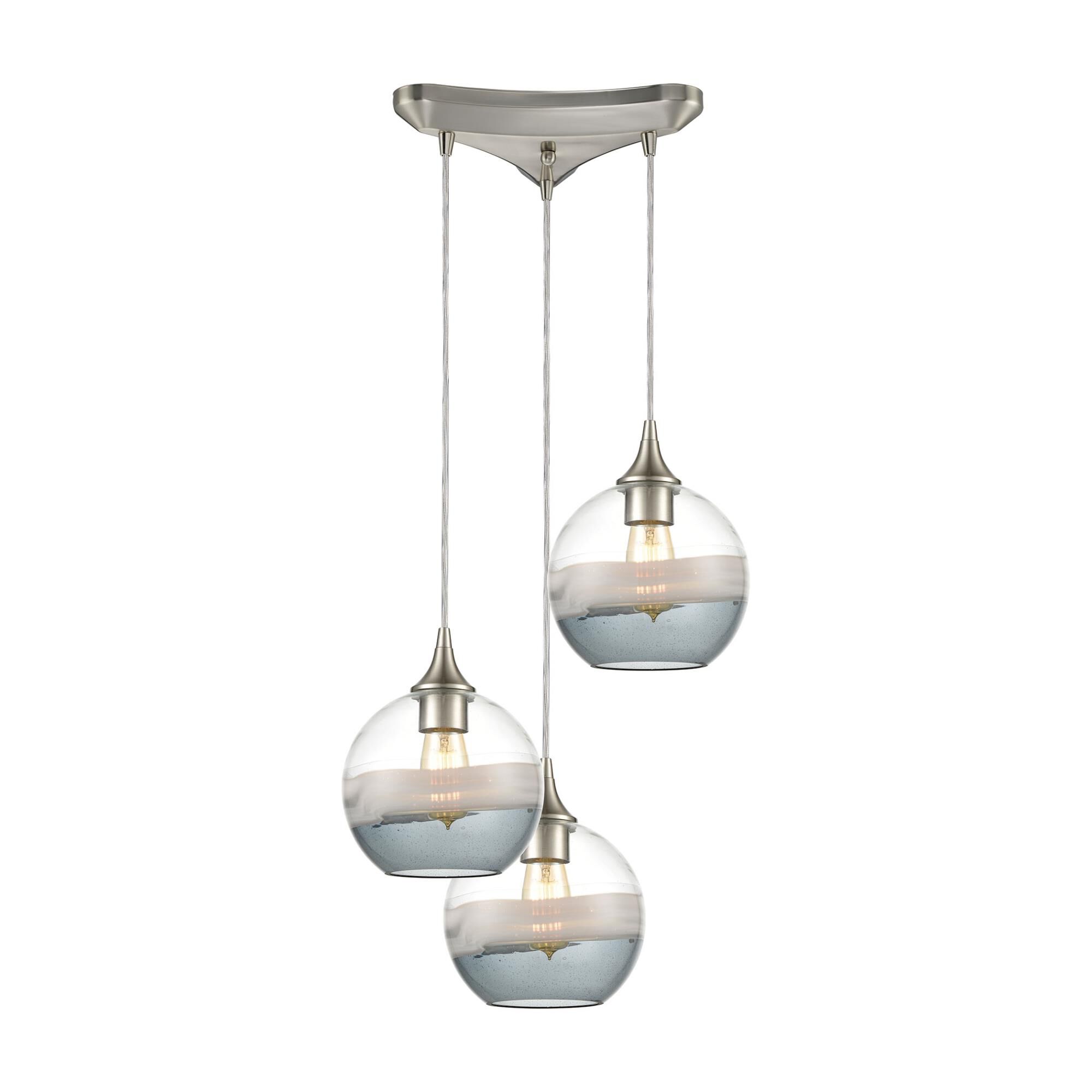 Sutter Creek 12 Inch 3 Light Multi Light Pendant by ELK Lighting