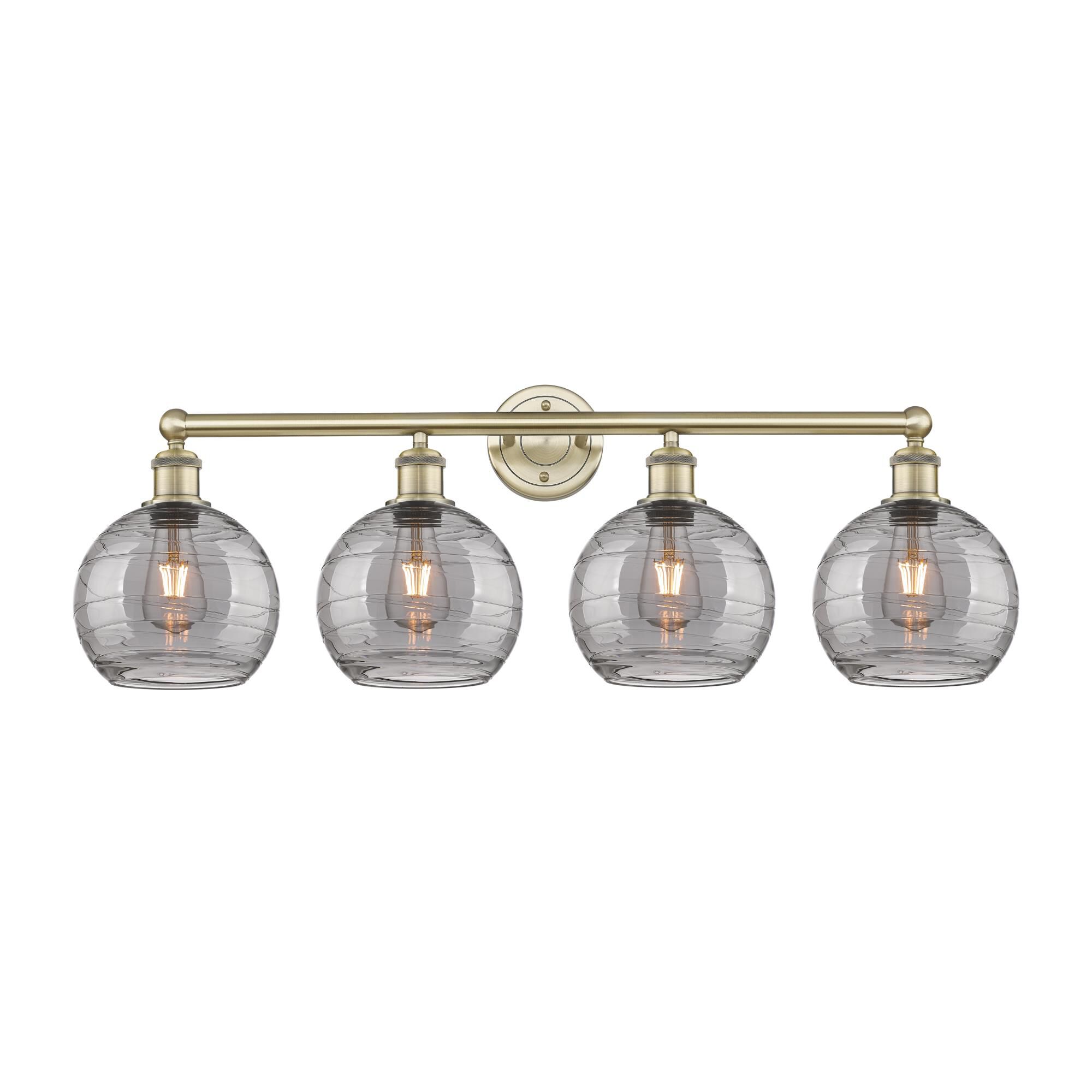 Bruno Marashlian Athens Deco Swirl 35 Inch Bath Vanity Light by Innovations Lighting