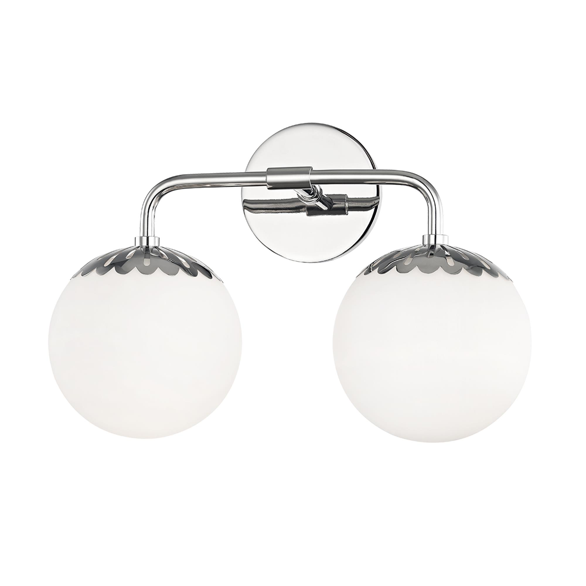 Paige 15 Inch 2 Light Bath Vanity Light,
