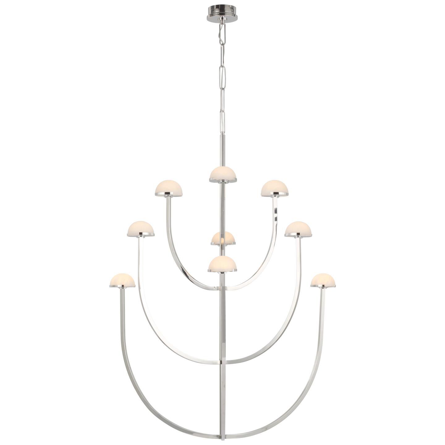 Visual Comfort Signature Collection Kelly Wearstler Pedra 35 Inch LED Chandelier