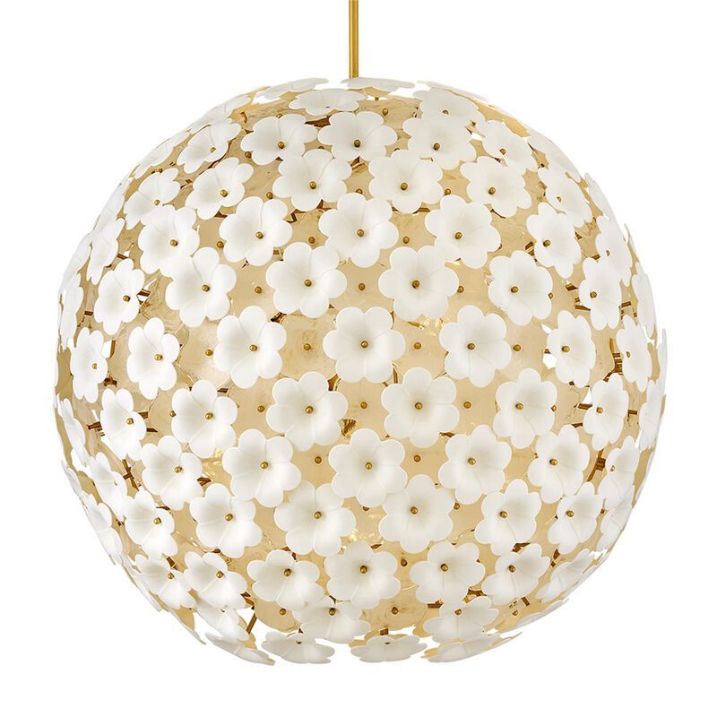 Marianne 38 Inch Chandelier by Fredrick Ramond