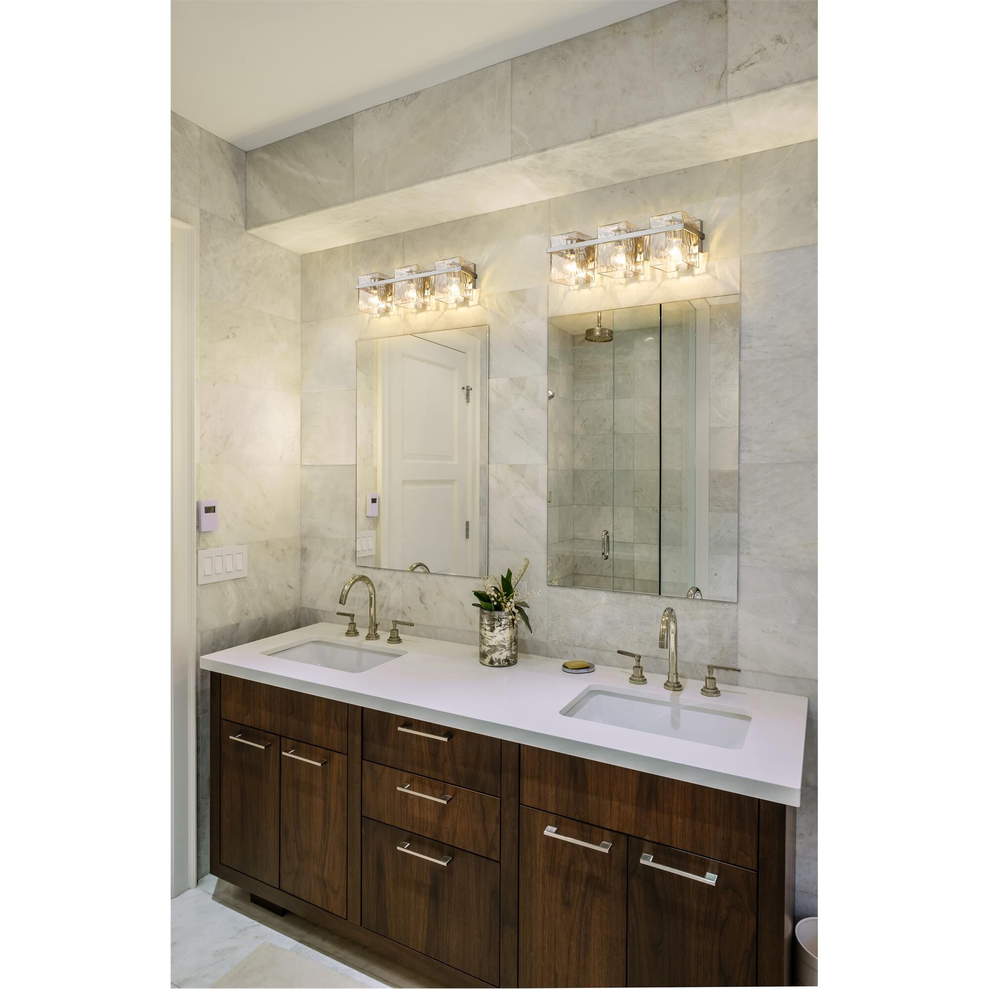 Shown in Brushed Nickel finish