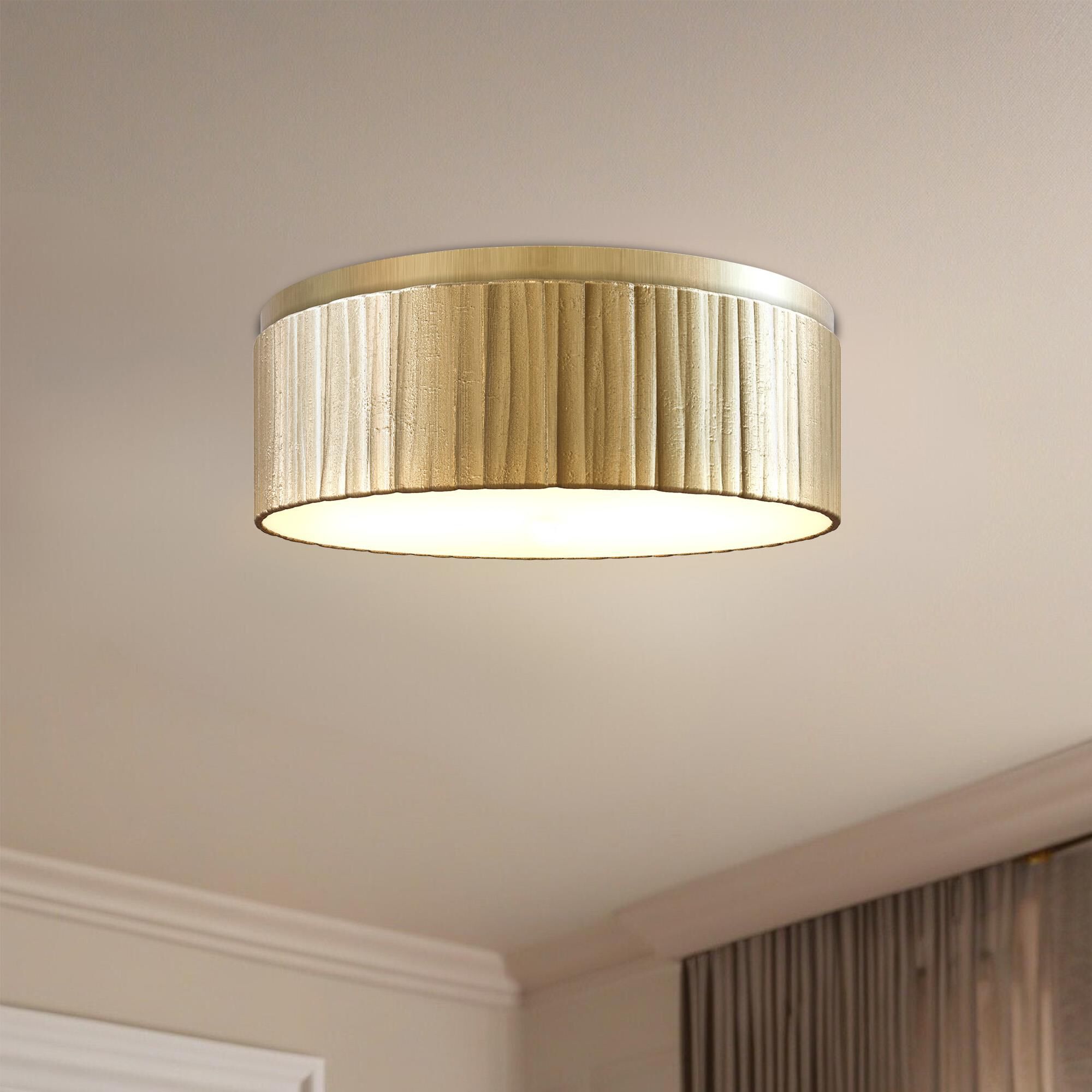 Alan Pepin Kensington 1 Light LED Flush Mount by Alora Lighting