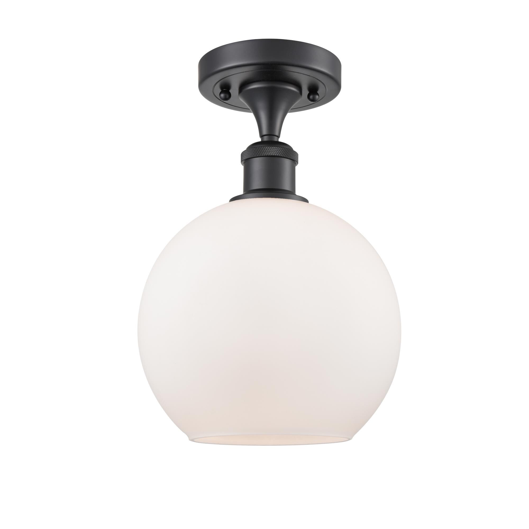 Bruno Marashlian Athens 8 Inch 1 Light Semi Flush Mount by Innovations Lighting