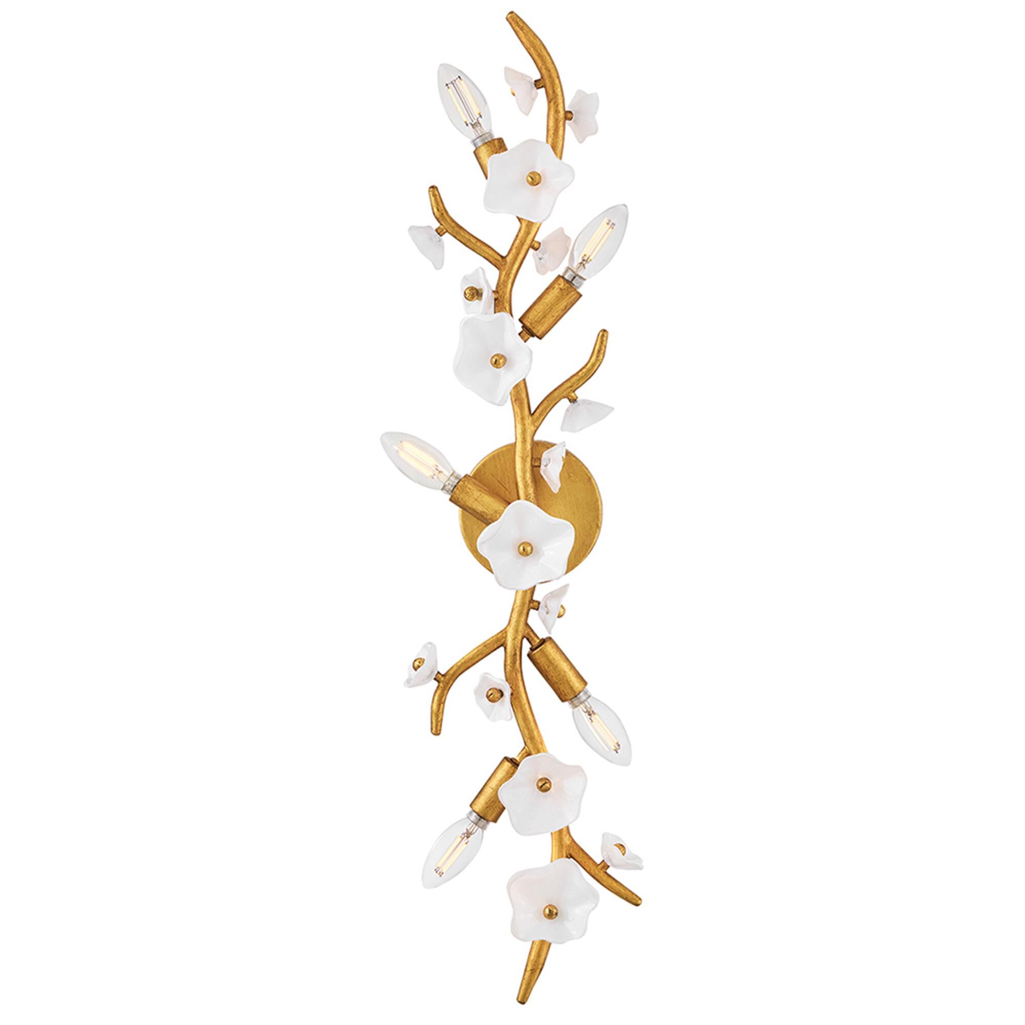 Azalea Large 5 Light Wall Sconce,