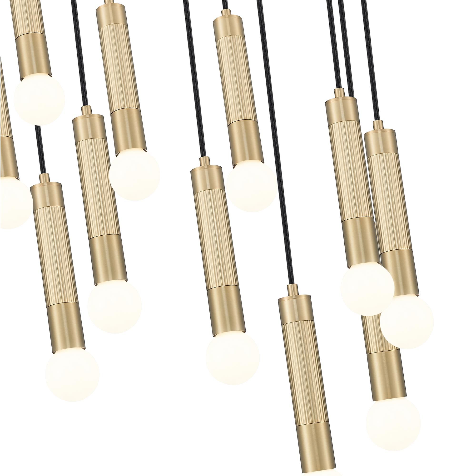Shown in Modern Gold finish