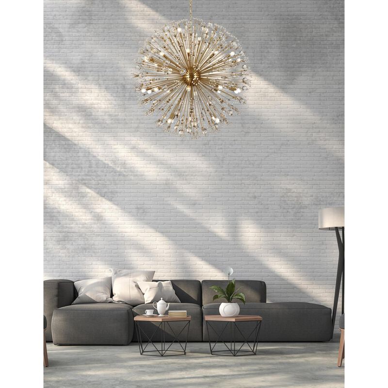 Vera 50 Inch Large Pendant by Elegant Lighting