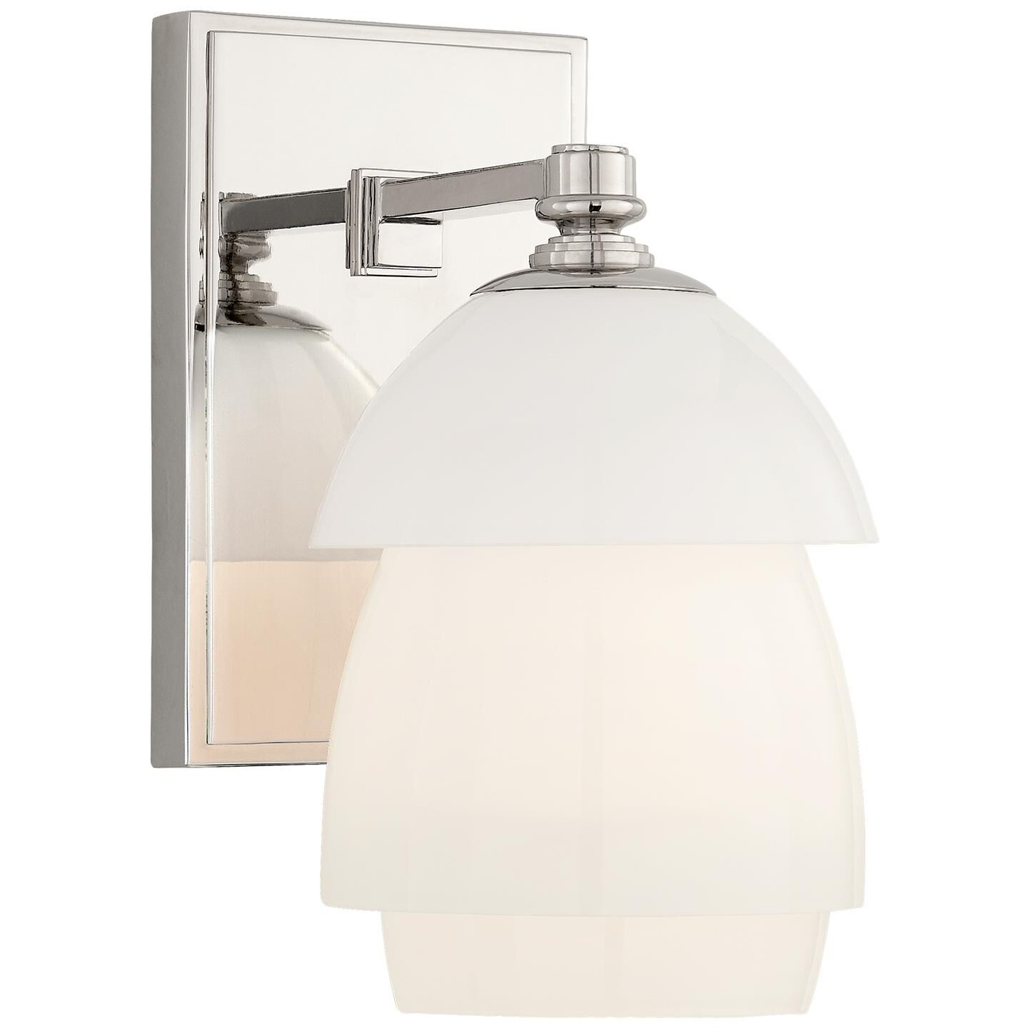 Visual Comfort Signature Collection Thomas O'Brien Whitman 8 Inch Wall Sconce