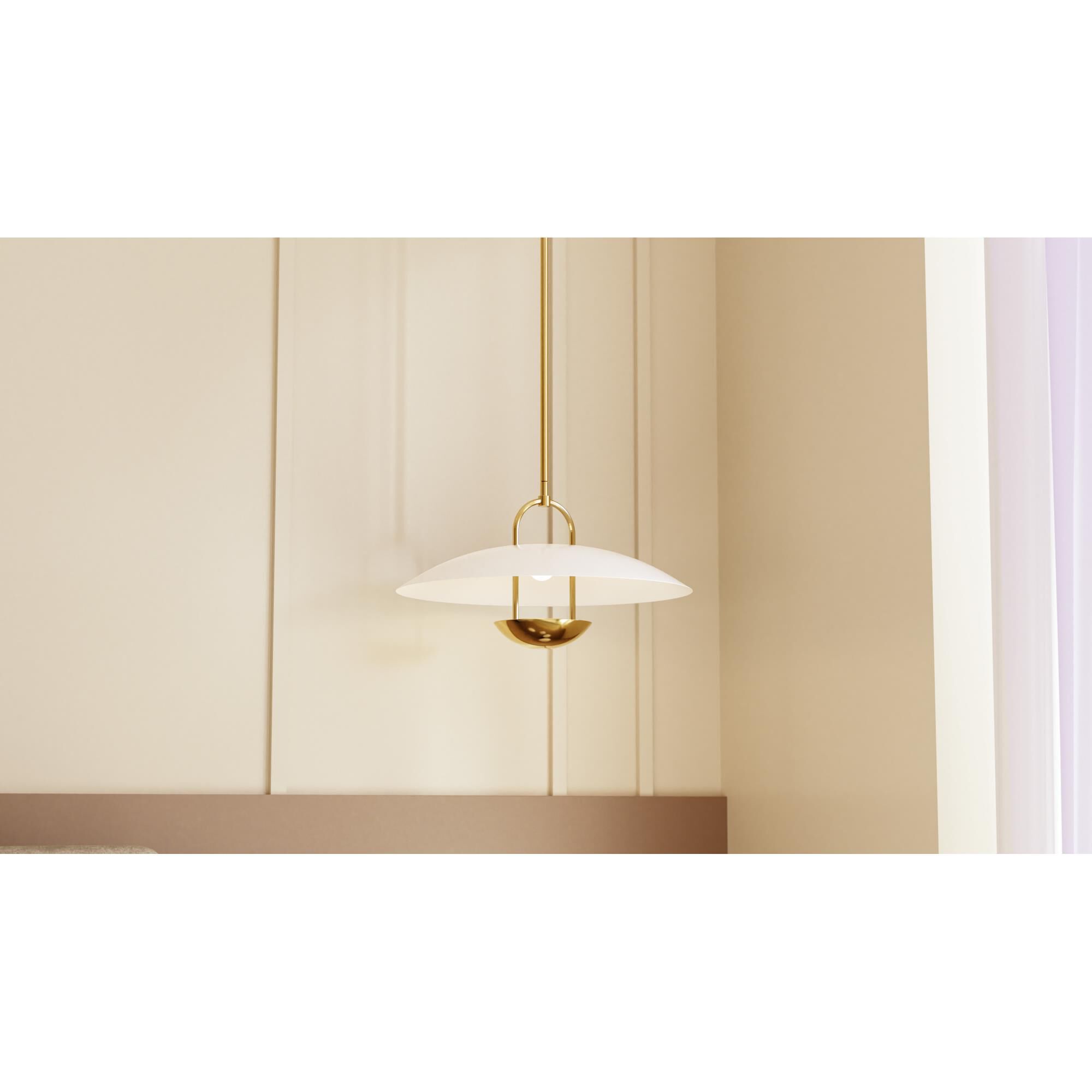 Bingham 18 Inch Large Pendant by Quoizel