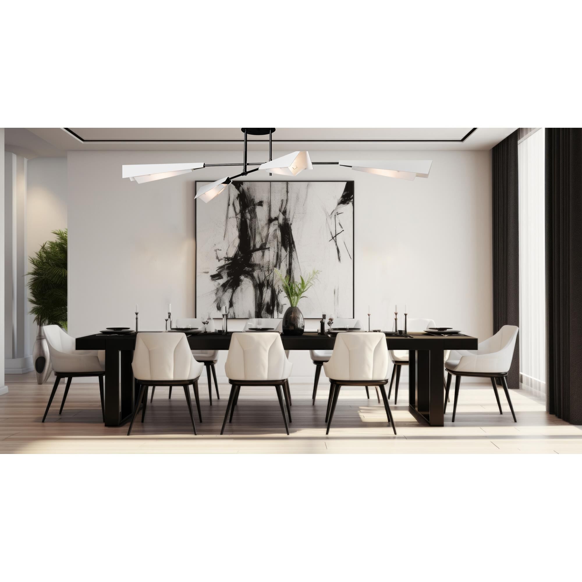 Vertex 92 Inch Chandelier by Hubbardton Forge