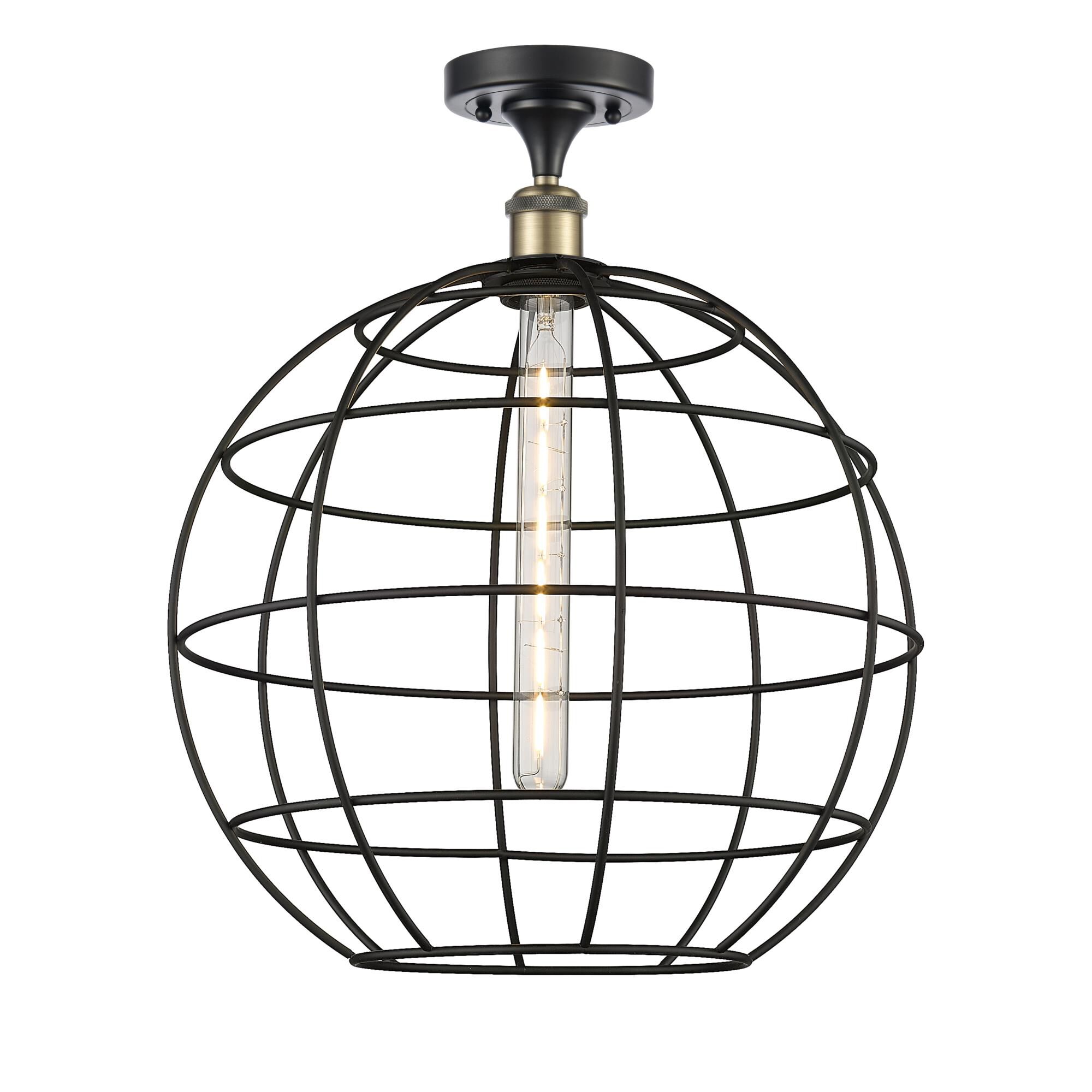 Bruno Marashlian Lake Placid 16 Inch 1 Light Semi Flush Mount by Innovations Lighting