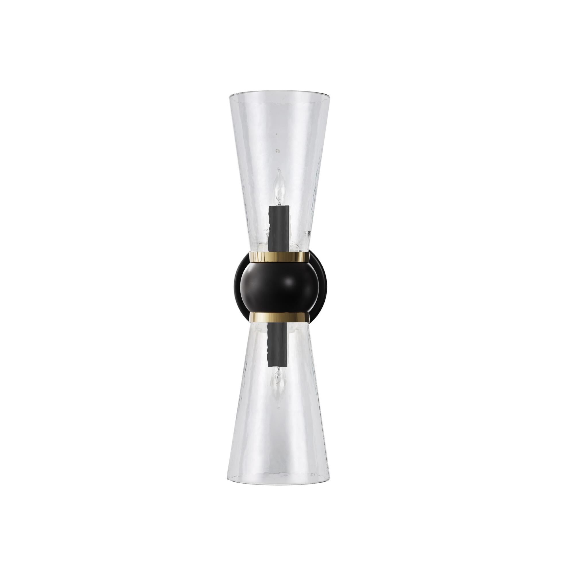Shown in Oil Rubbed Bronze, Clear, Polished Brass finish