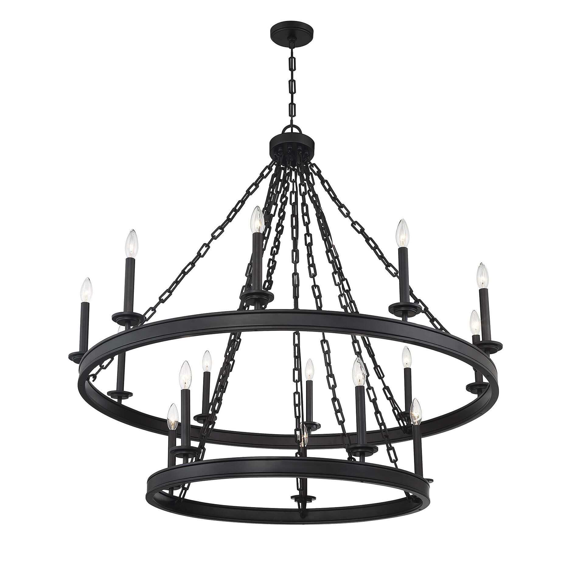 Seville 45 Inch 15 Light Chandelier by Savoy House