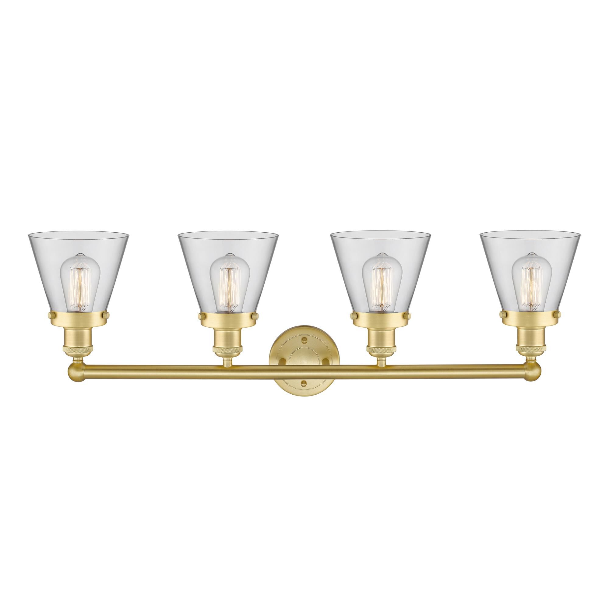 Bruno Marashlian Cone 33 Inch 4 Light Bath Vanity Light by Innovations Lighting
