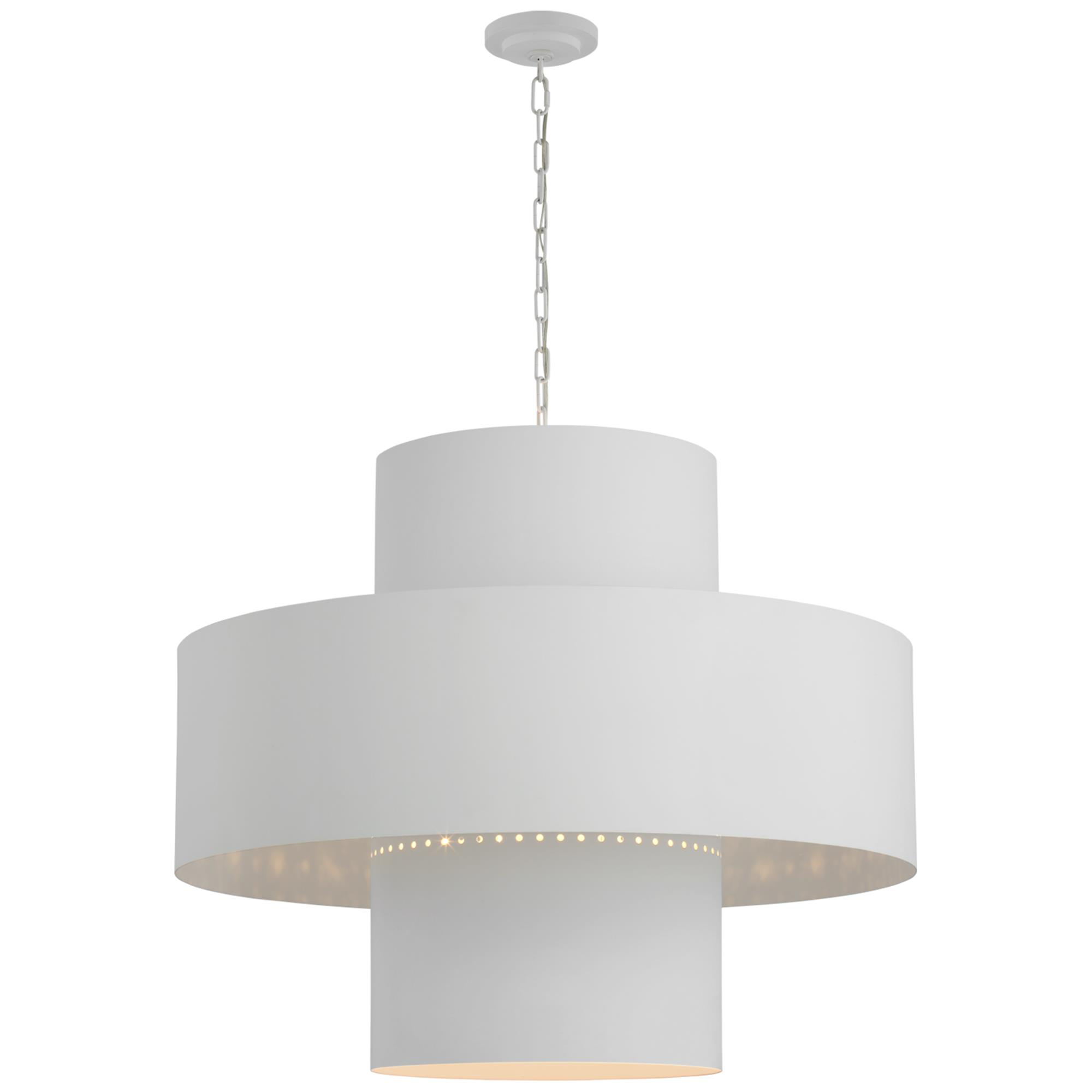 Shown in Plaster White finish