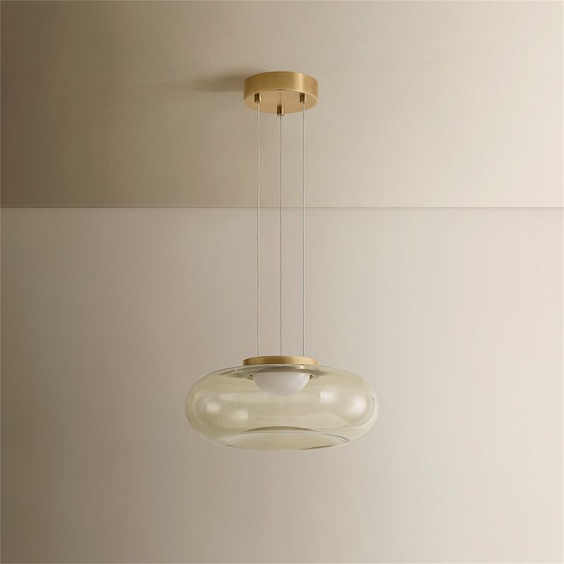Opalesce Small Pendant Light by Sonneman